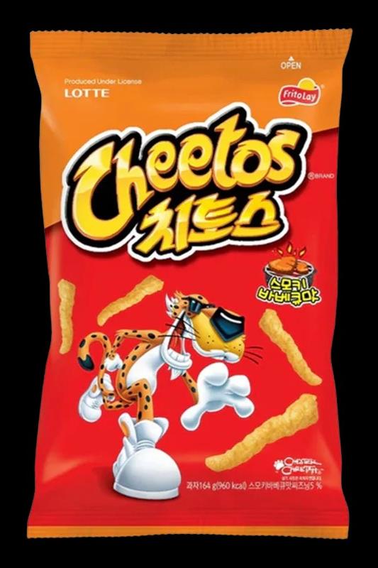 Cheetos Smoky BBQ Steak Snack - Irresistible Crunch!