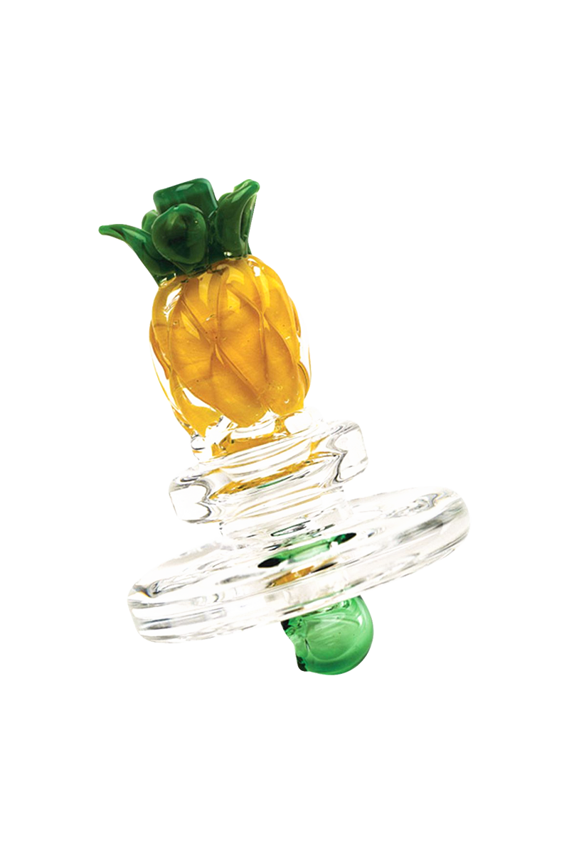 Empire Glassworks Pineapple Carb Cap - A Sweet and Functional Accessory