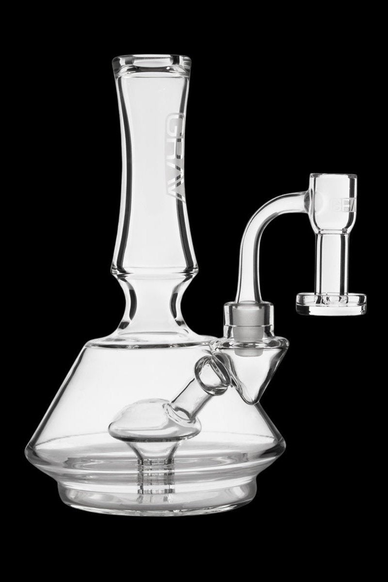 GRAV 14.5mm 90° Quartz Slurper Bucket - Ideal for Low - Temp Dabbing