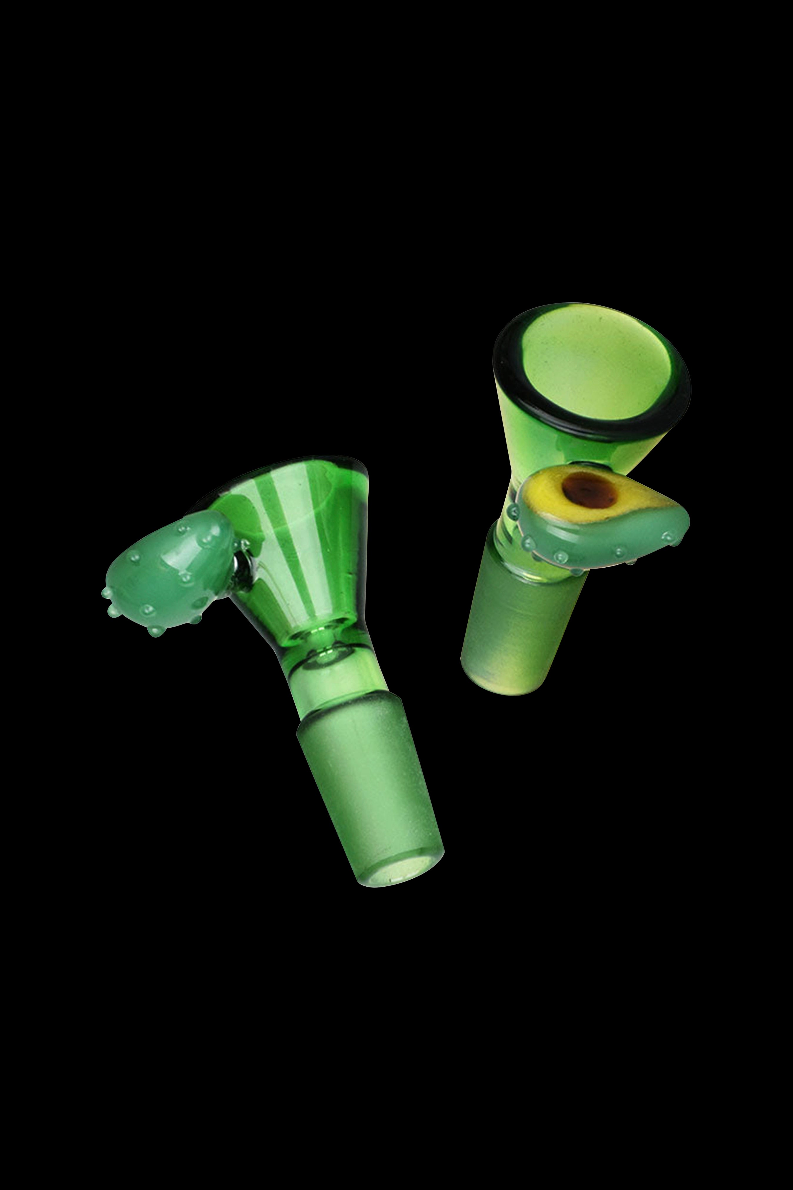 Pulsar Fruit Series Avocado Gold Glow Pipe Set - The Ultimate Smoking Duo