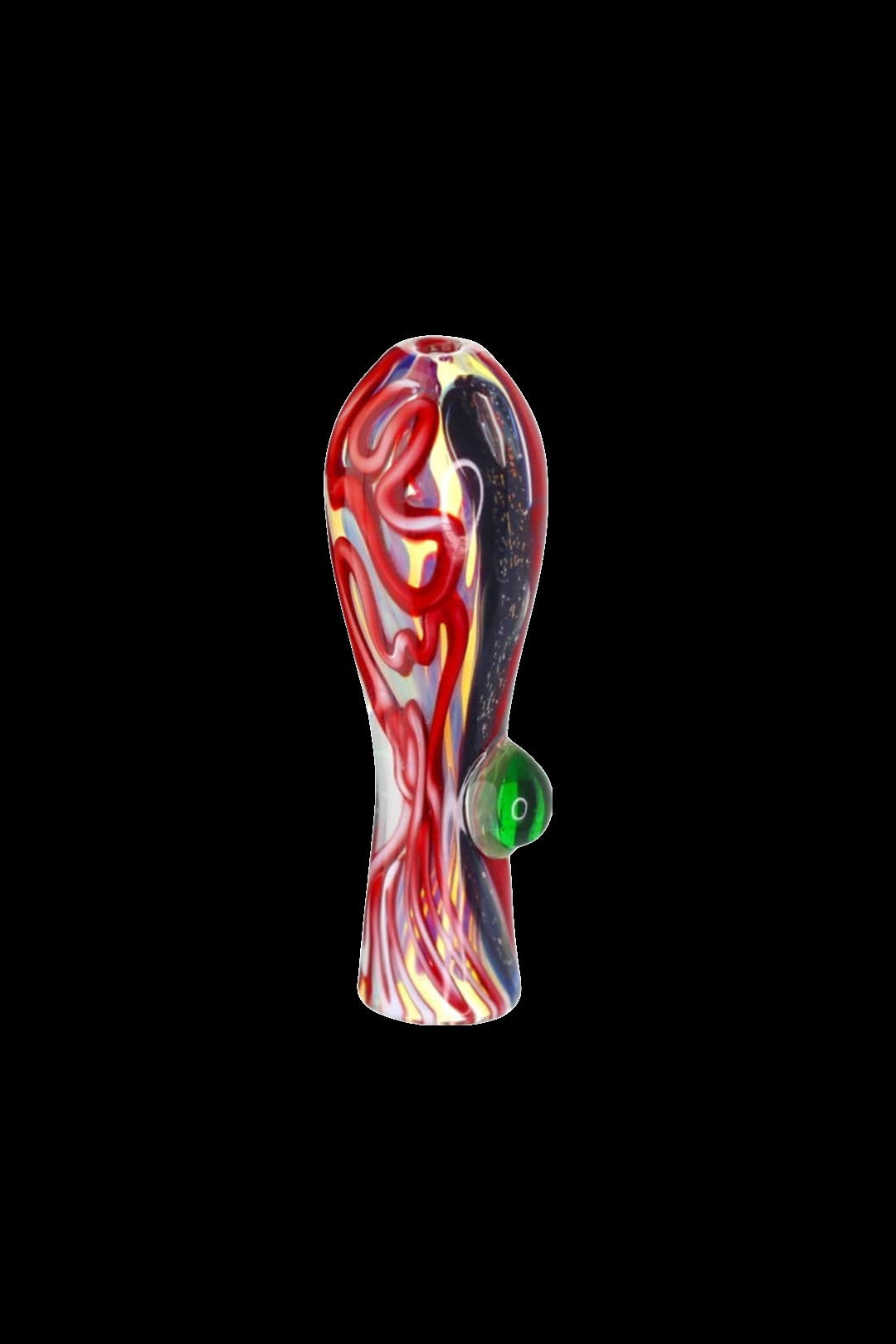 Stunning Brain Fold Chillum Pipe