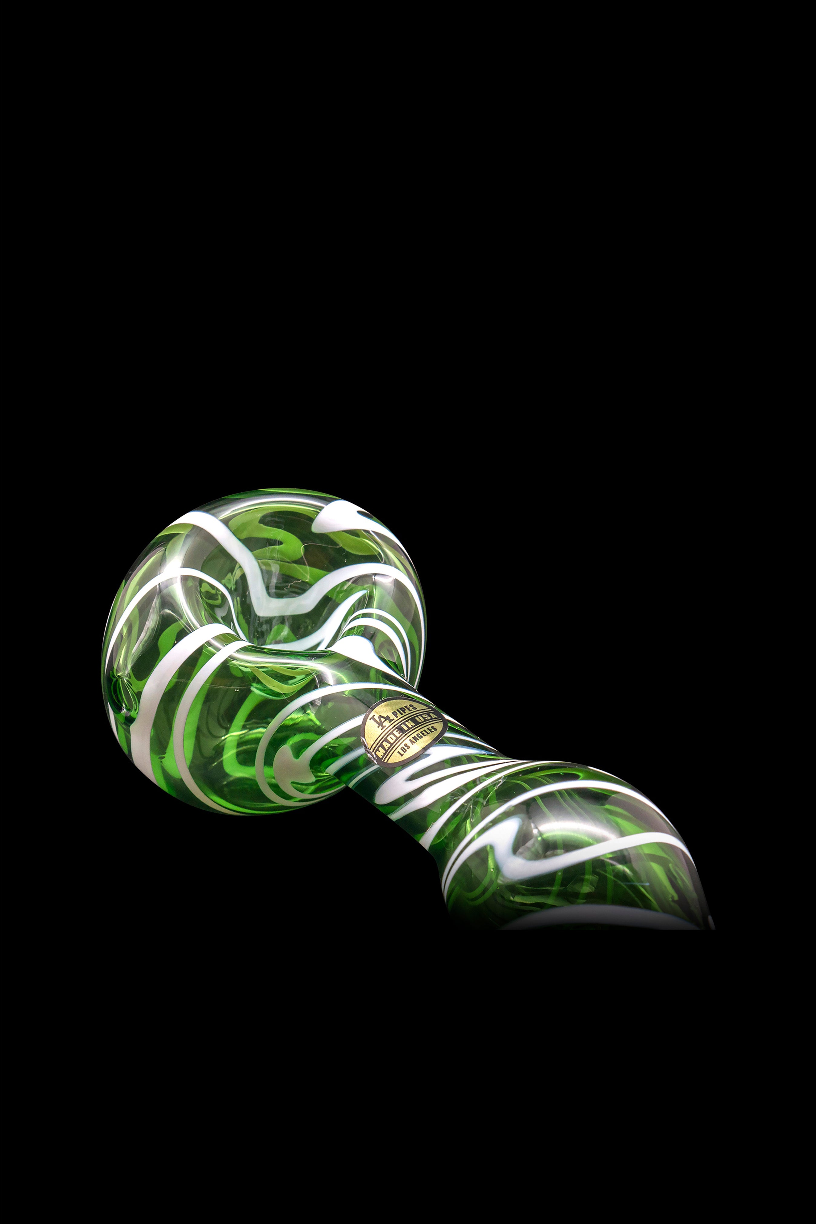 LA Pipes Warped Space Color Glass Spoon - A Stunning Smoking Essential