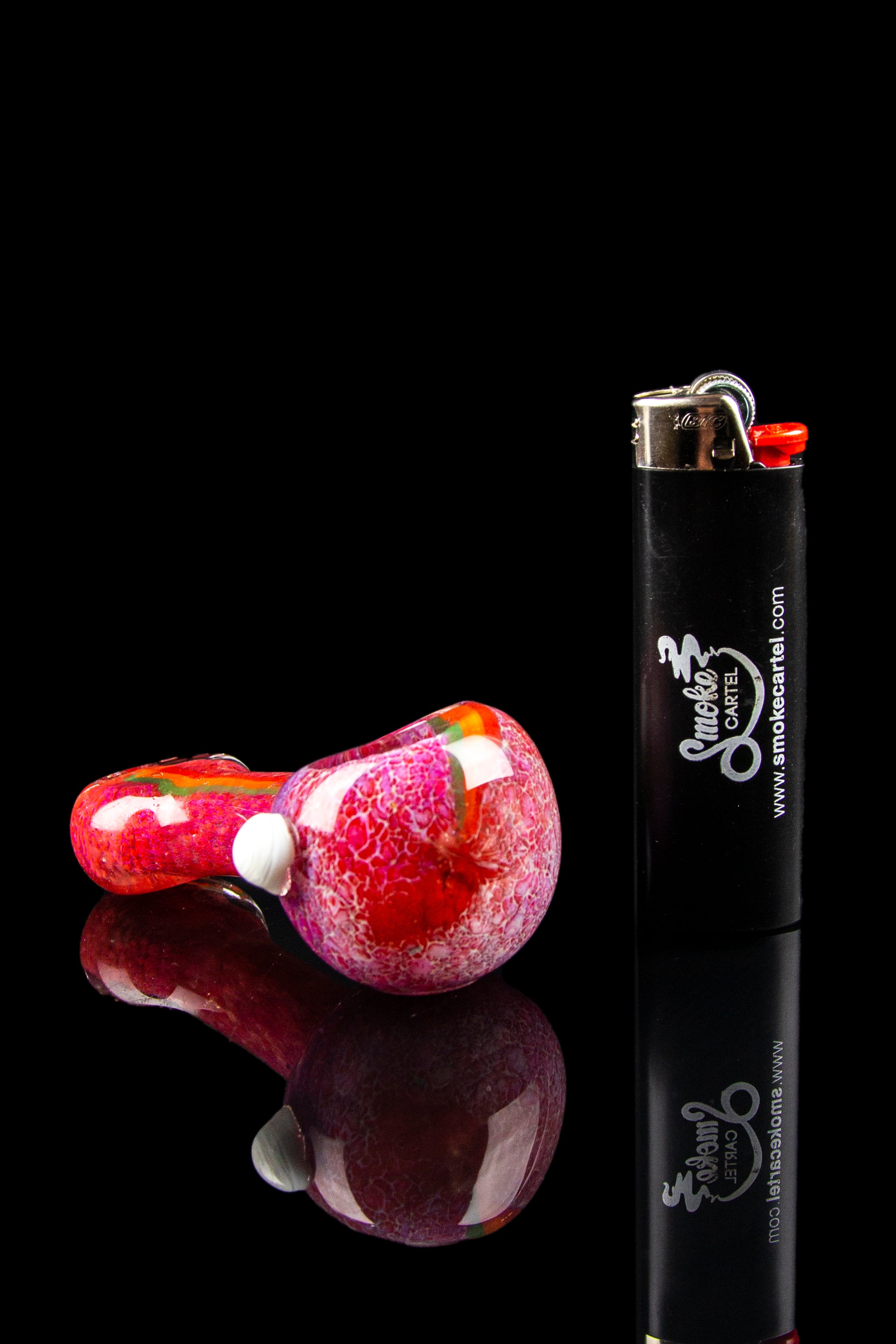 Stunning Striped Frit Hand Pipe