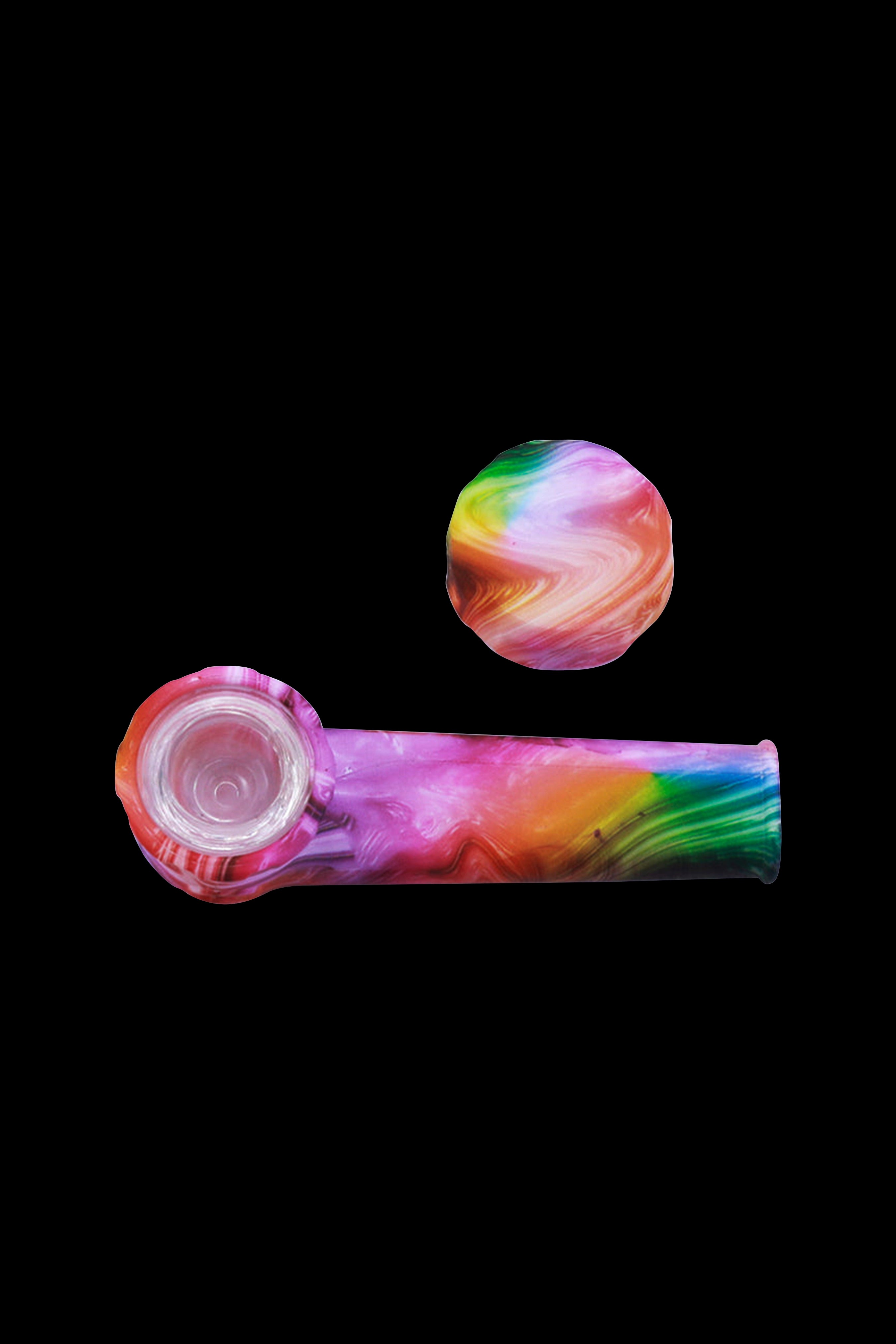Cloud 8 Colorful Silicone Hand Pipe - Your Smoking Adventure Essential