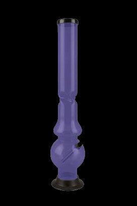 Double Bubble Twist Acrylic Water Pipe - The Ultimate Travel Bong