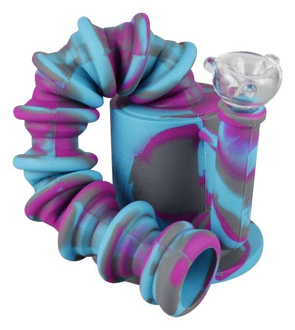 Cool Extendable Neck Silicone Bong - Your Ideal Smoking Companion