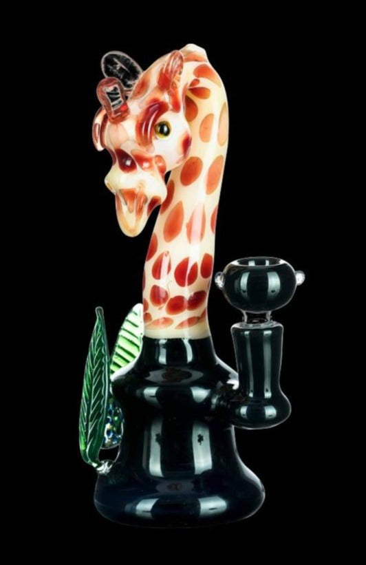 Exquisite Giraffe Neck Bong for Smoking Enthusiasts