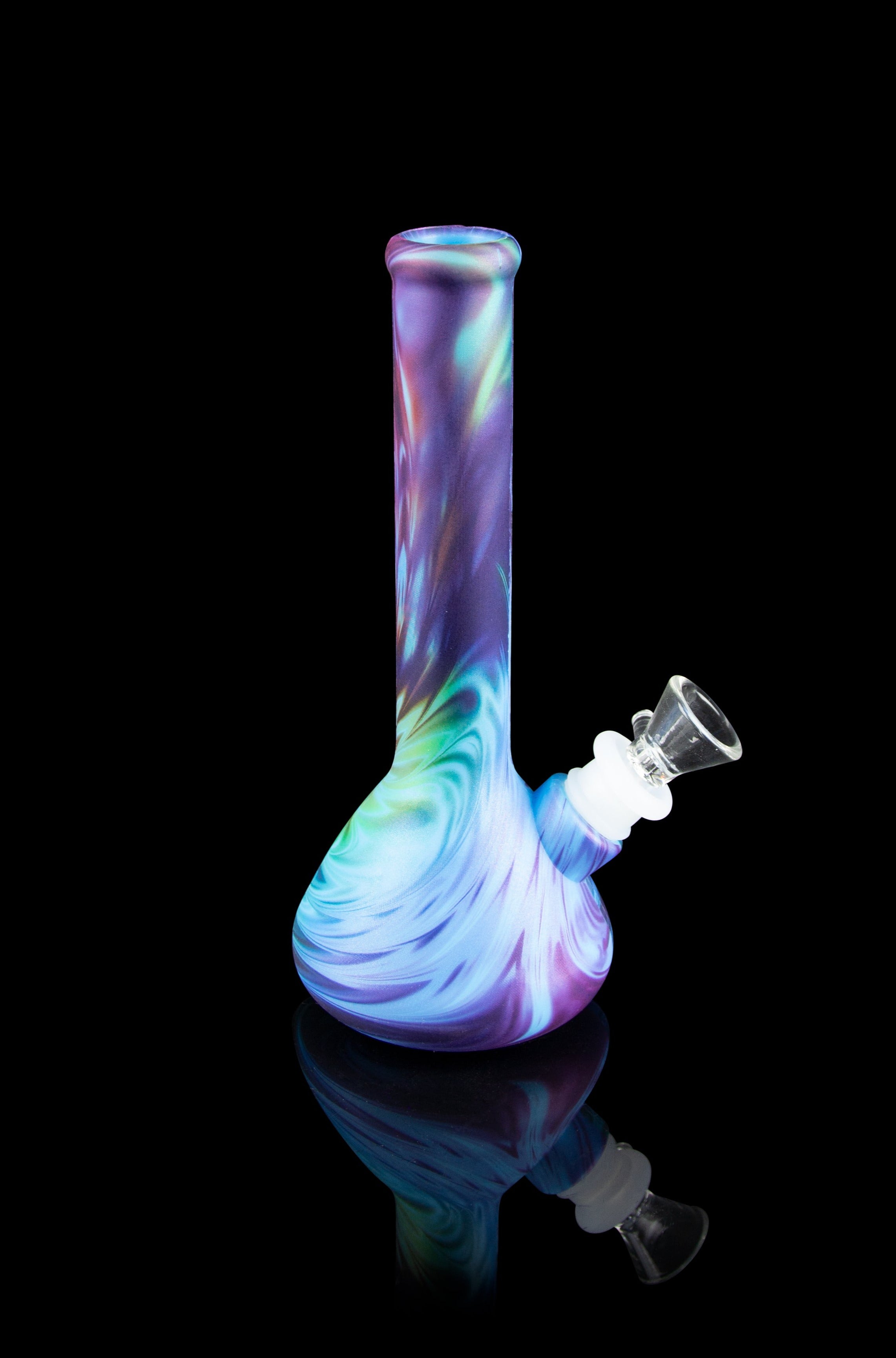 Bongs USA Rainbow Waves Unbreakable Silicone Bong - The Ultimate Travel Companion