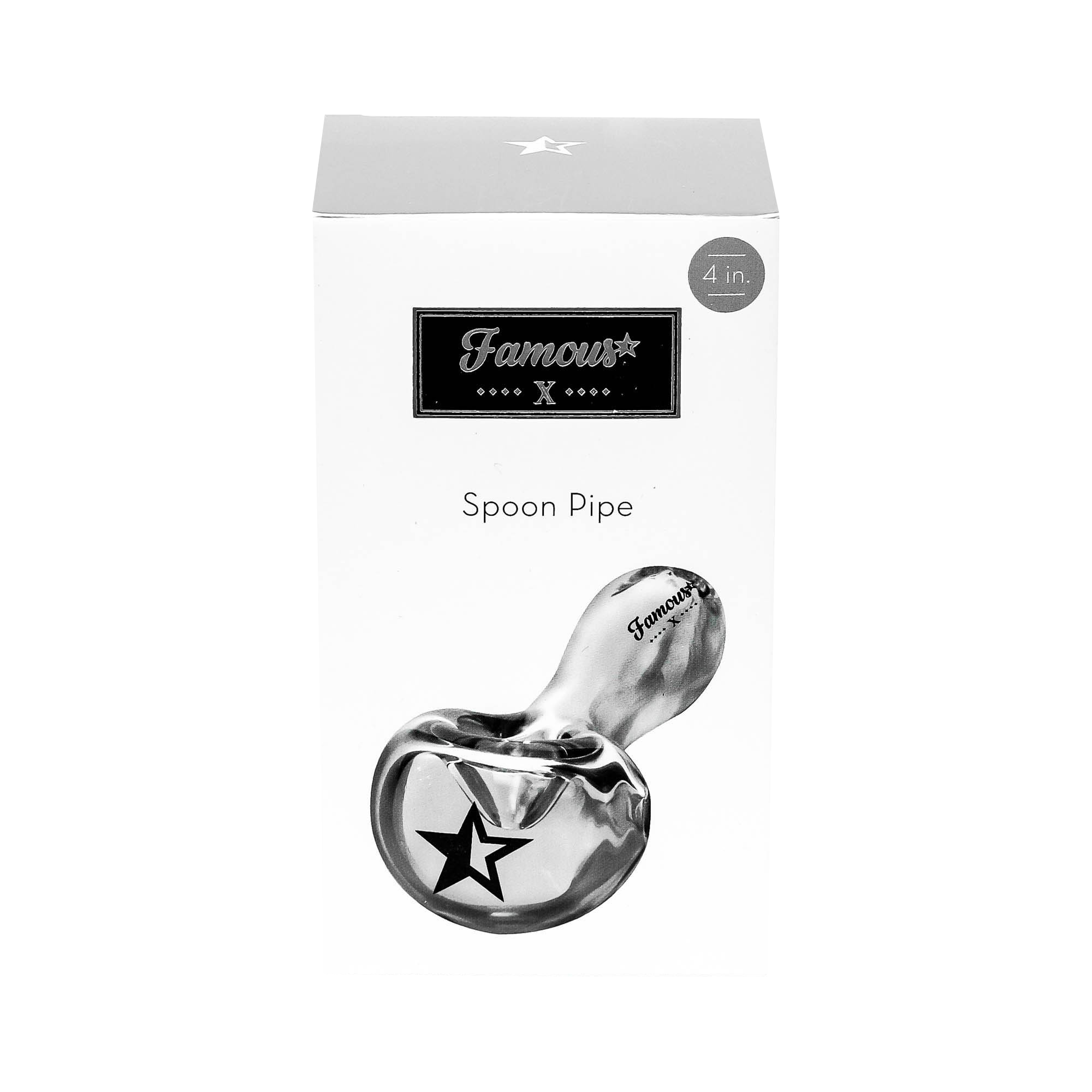 Famous X Premium Spoon Hand Pipe - Your On - the - Go Smoking Essential