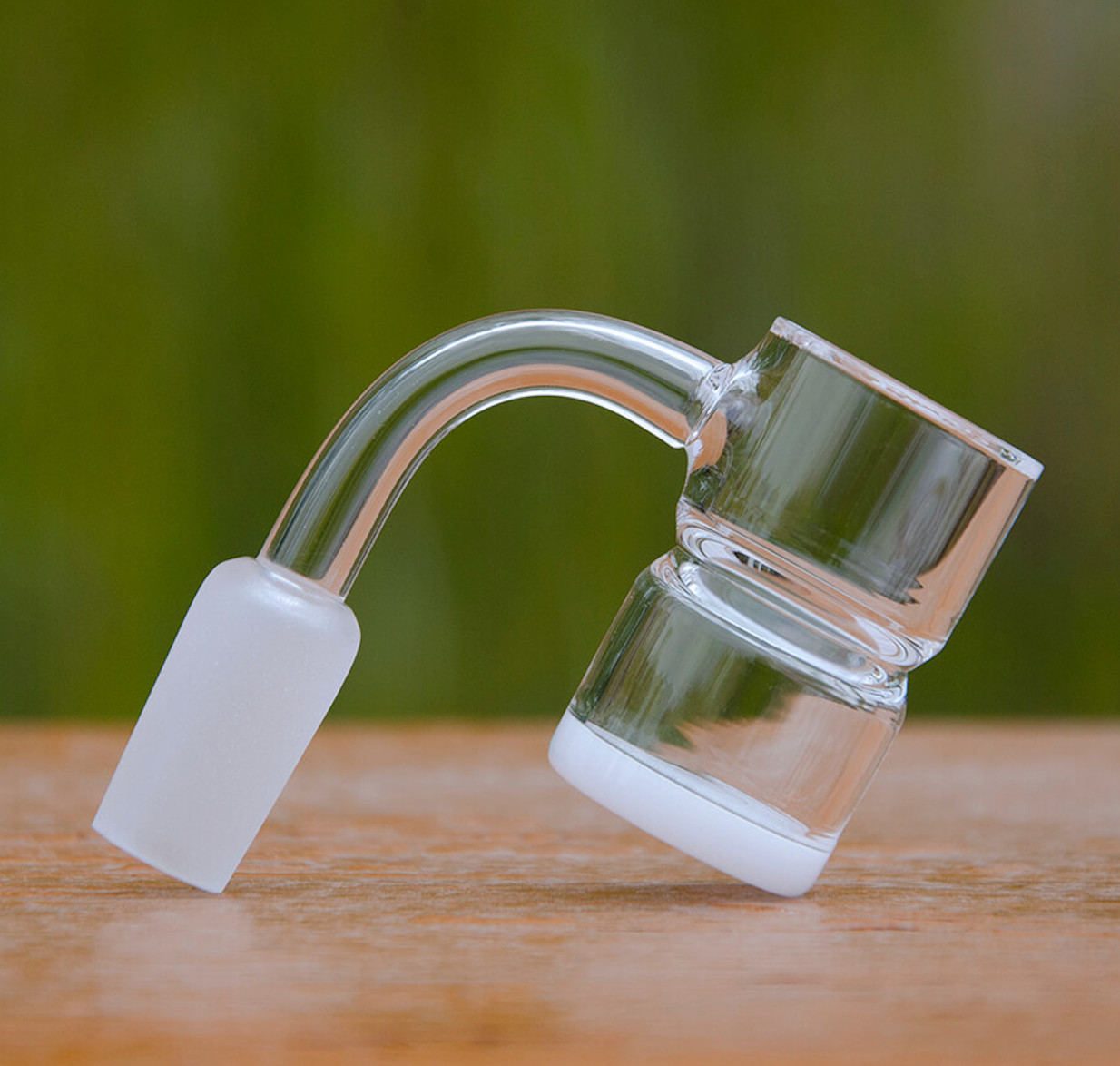 Stunning Flat White Base Quartz Banger