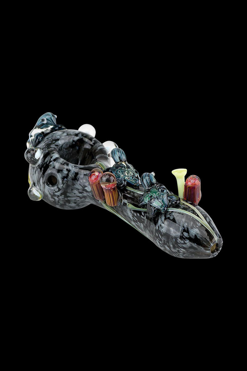 Empire Glassworks East Australian Current Spoon Pipe - A Stunning Ocean-Inspired Piece