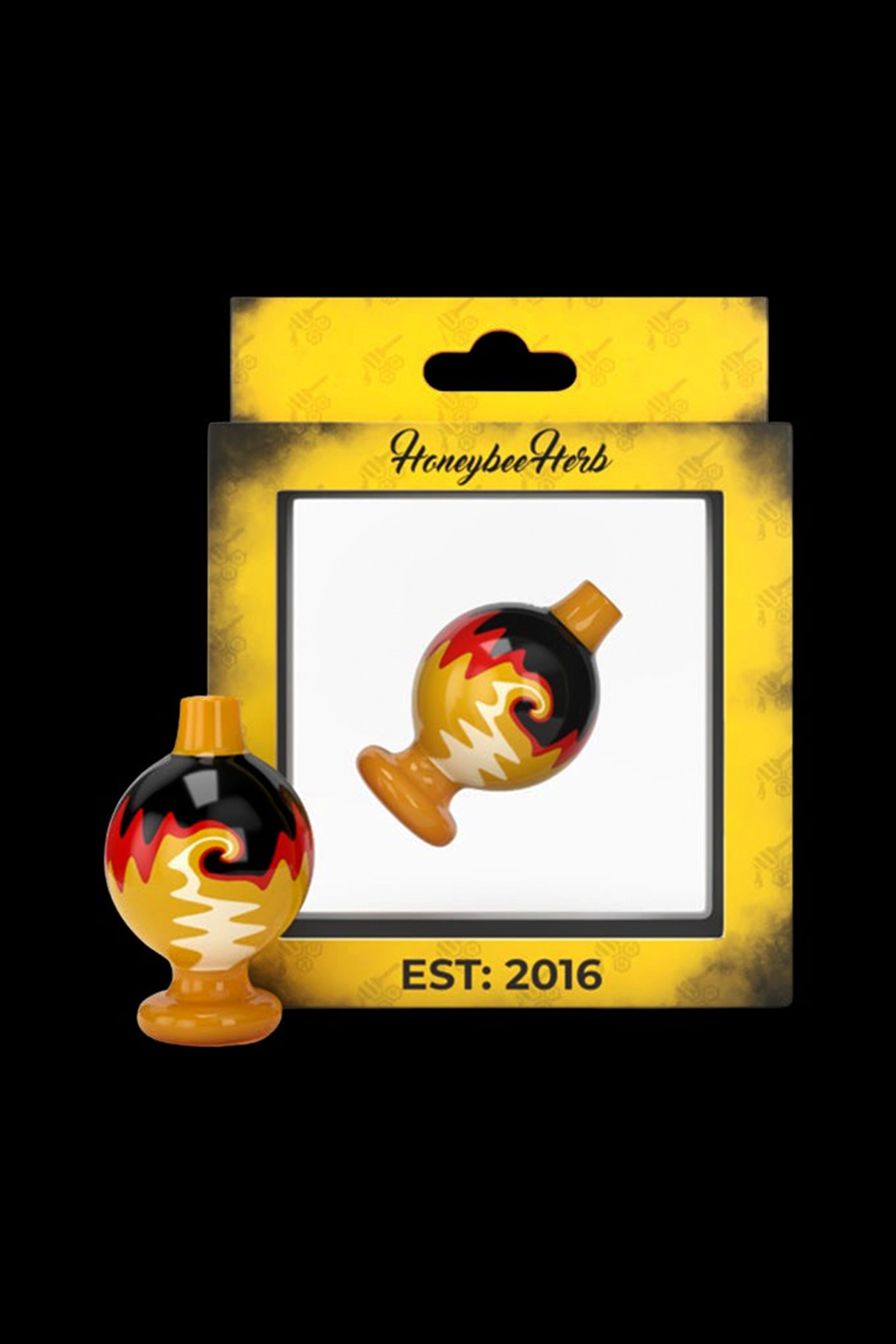 Honeybee Herb Inferno Bubble Carb Cap - The Ultimate Dab Accessory