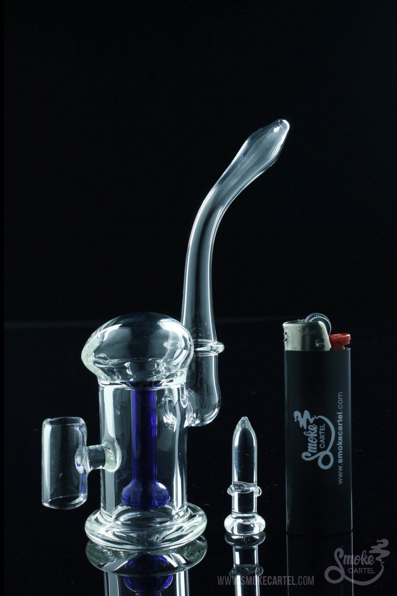 Glassheads Premium Handheld Oil Bubbler Snorkel Rig - A Must - Have!