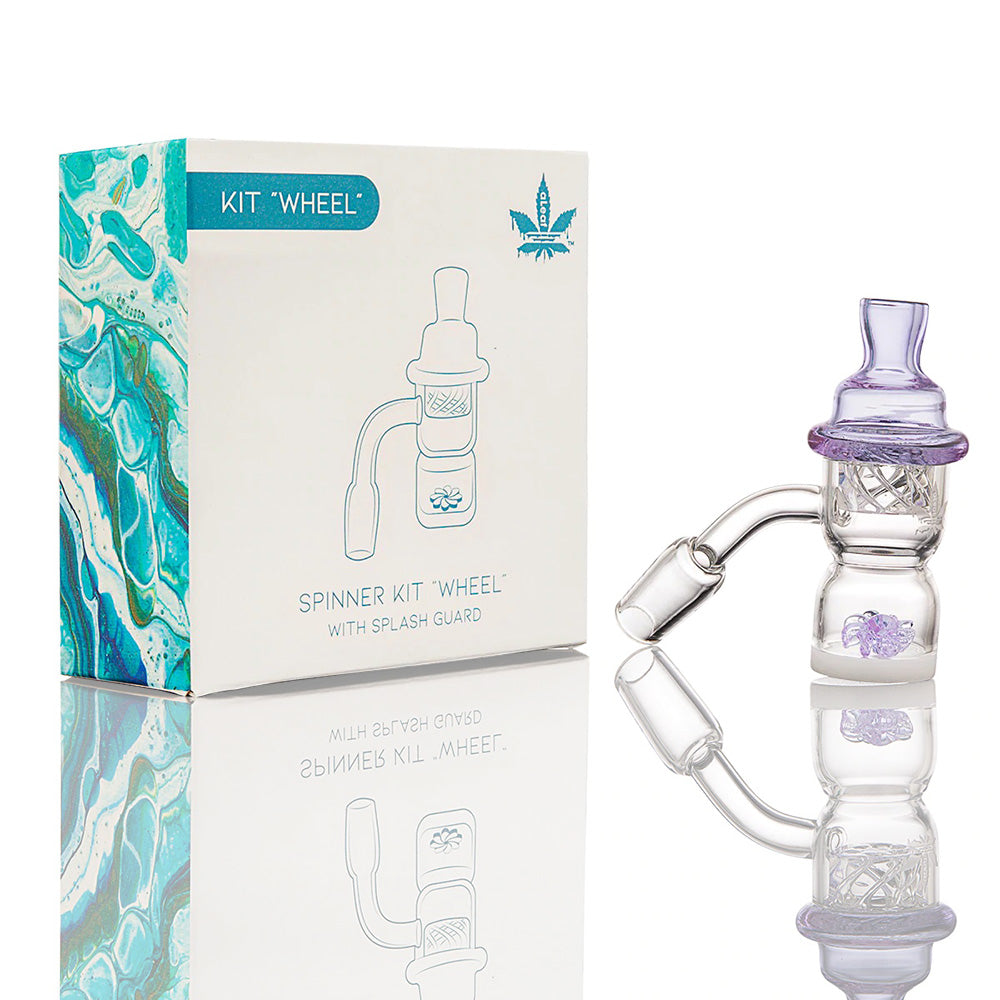 aLeaf Quartz Banger Spinner Kit - The Ultimate 'Wheel' Experience