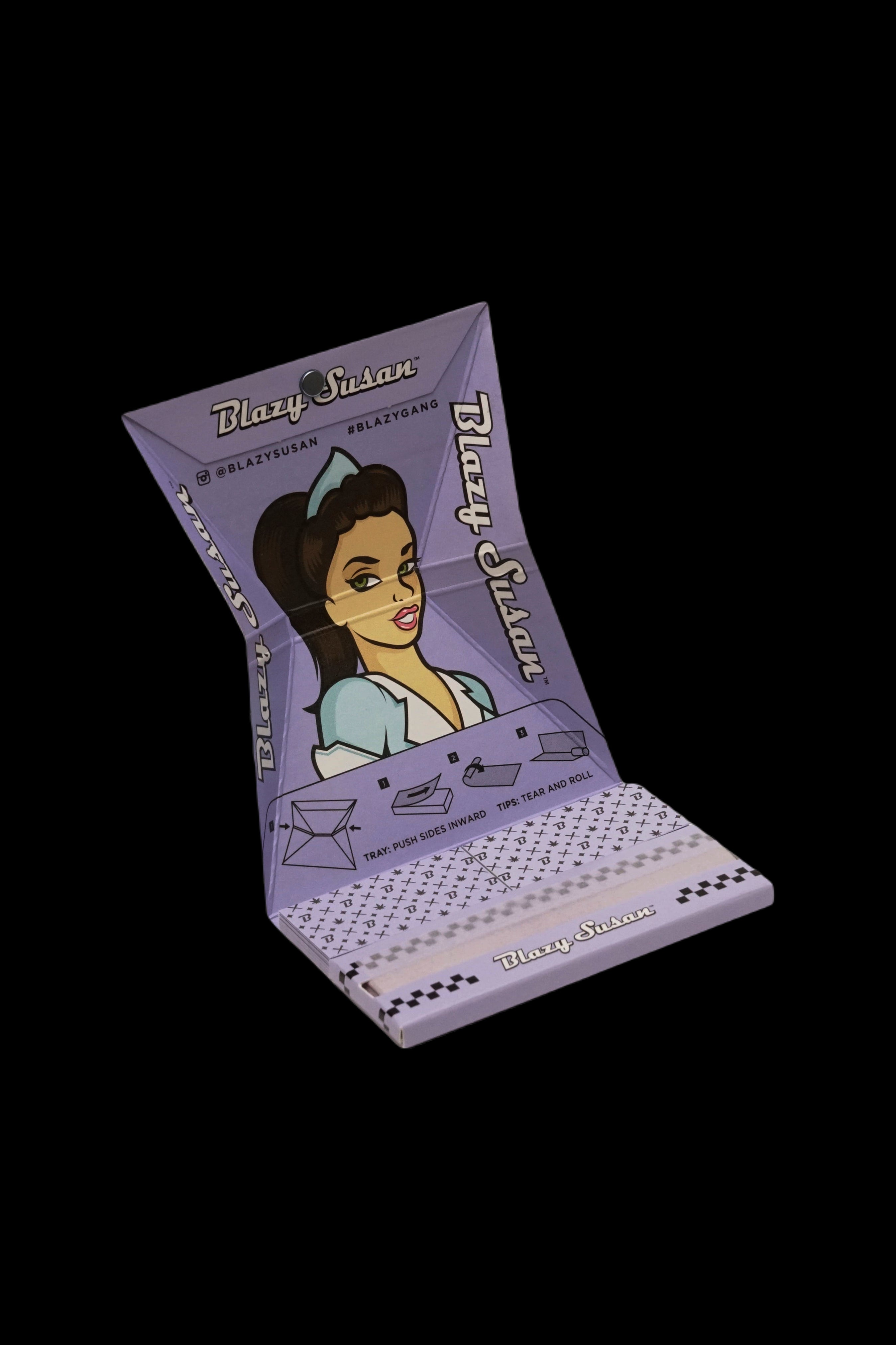Blazy Susan's Irresistible Purple Rolling Papers and Kits