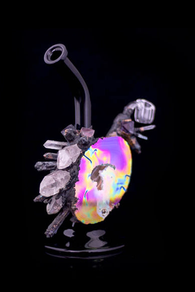 Envy Glass Empyrean Electroformed Heady Dab Rig - A Stunning Collectible