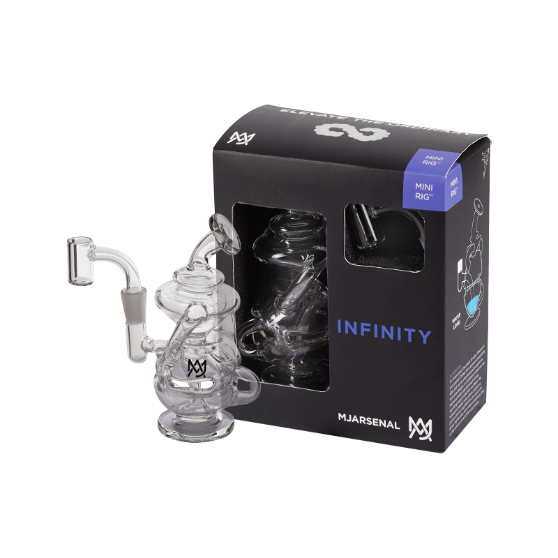 MJ Arsenal Infinity Mini Dab Rig: The Ultimate Portable Vaporizer