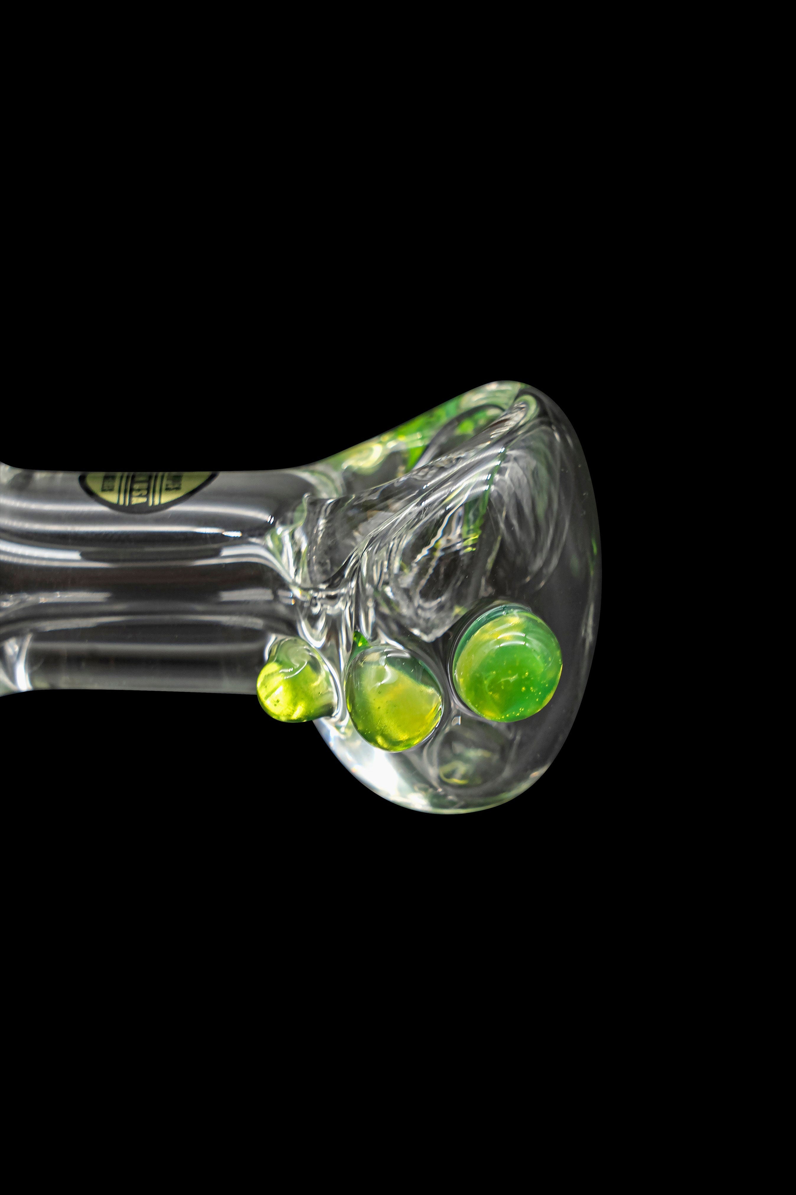 LA Pipes Stunning Thick Glass Spoon Pipe
