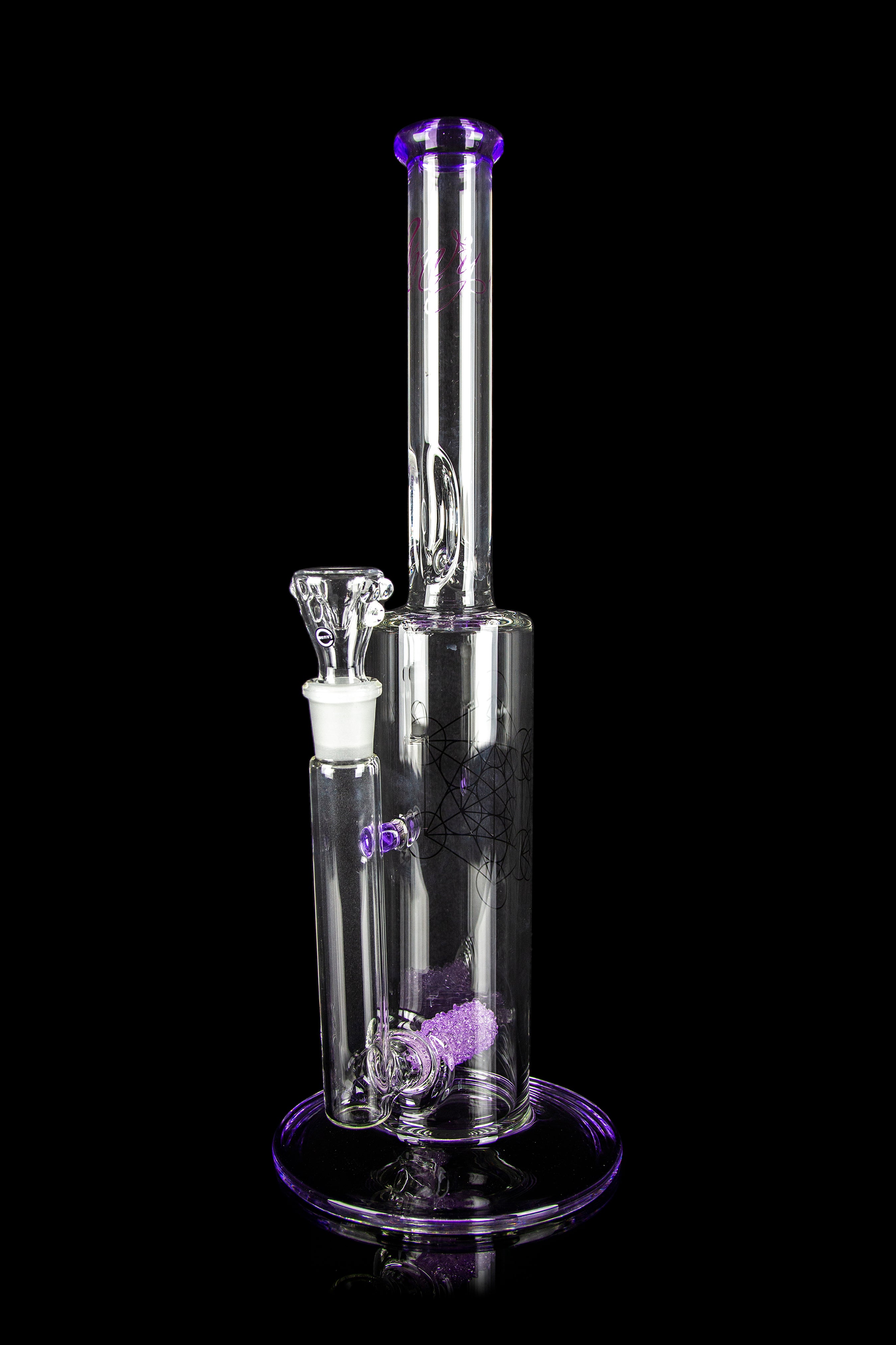 Envy Glass 16 Stemline Pop Rocks Perc Water Pipe - Party in Your Mouth!