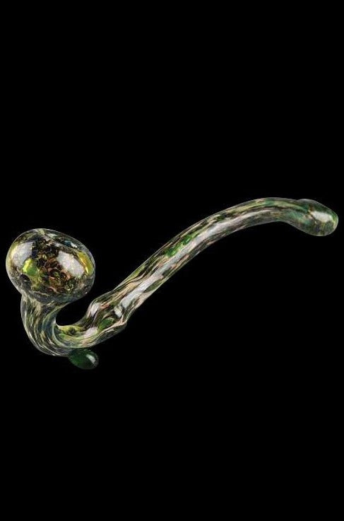 Exquisite Fumed Sherlock Glass Pipe - A Smoking Delight