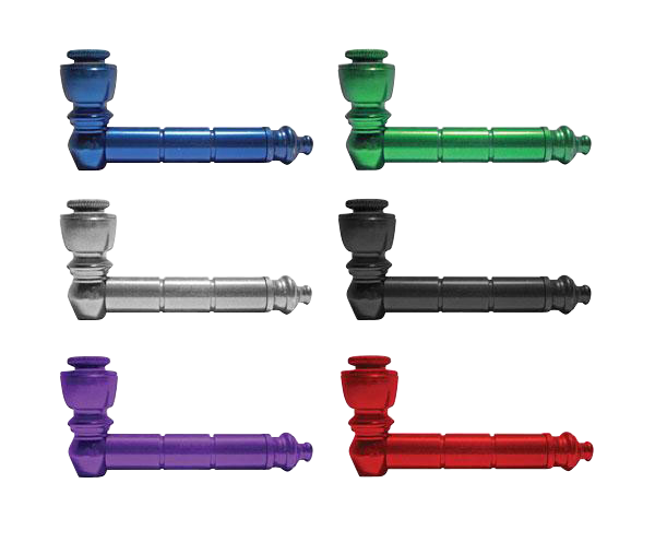 Colorful Anodized Aluminum Smoking Pipe with Lid - The Ultimate On - the - Go Companion