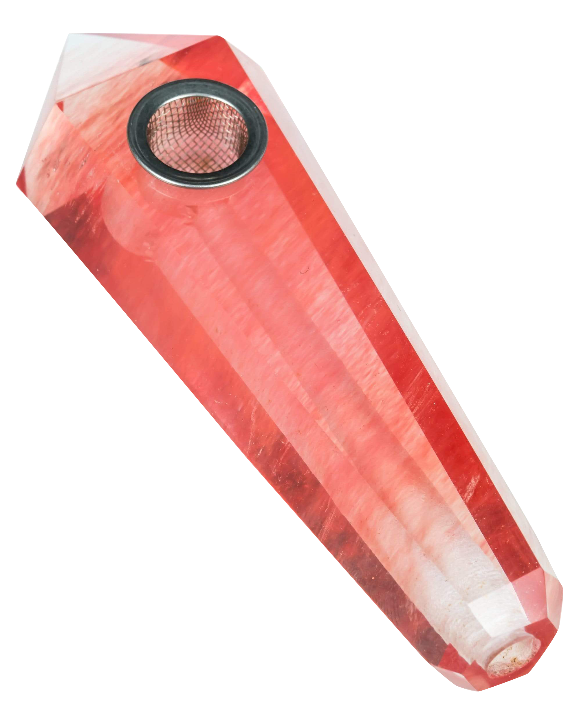Exquisite Melted Quartz Stone Smoking Pipe