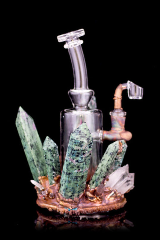 Envy Glass Celestial Magic Dab Rig - A Night Sky in Your Hands