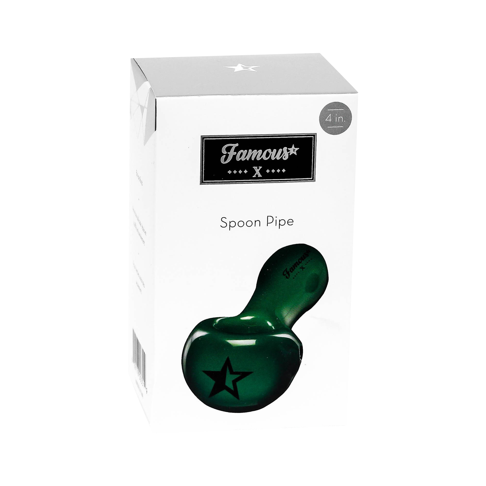 Famous X Premium Spoon Hand Pipe - Your On - the - Go Smoking Essential