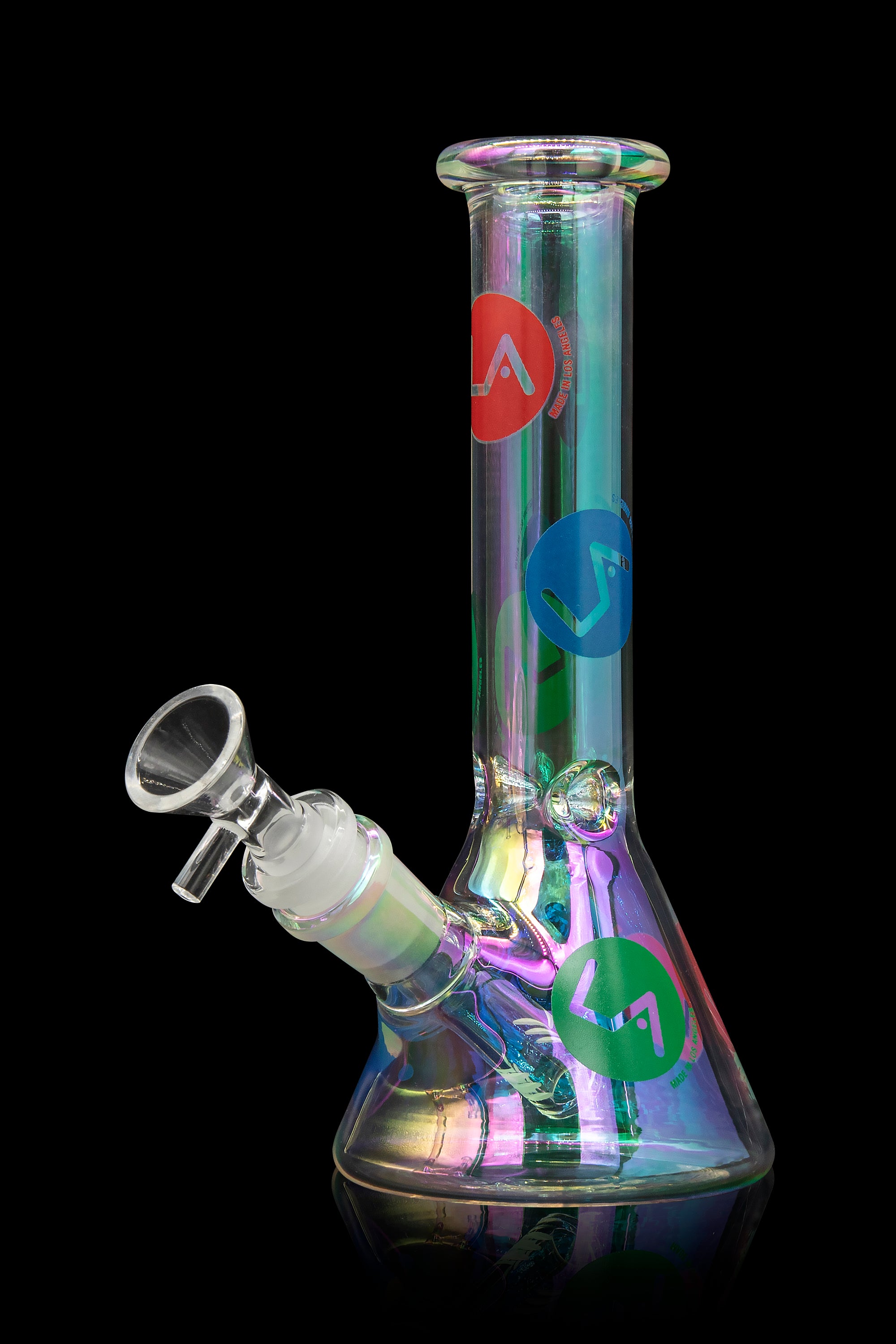 LA Pipes Limited Edition 8-Piece Iridescent Disco Beaker Set: A Groovy Retro Delight