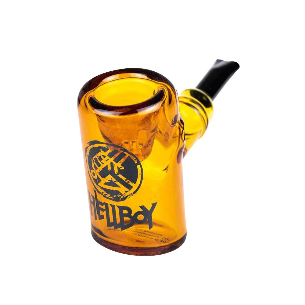 Hellboy Golden Army Sherlock Glass Smoking Pipe - A Collector's Dream