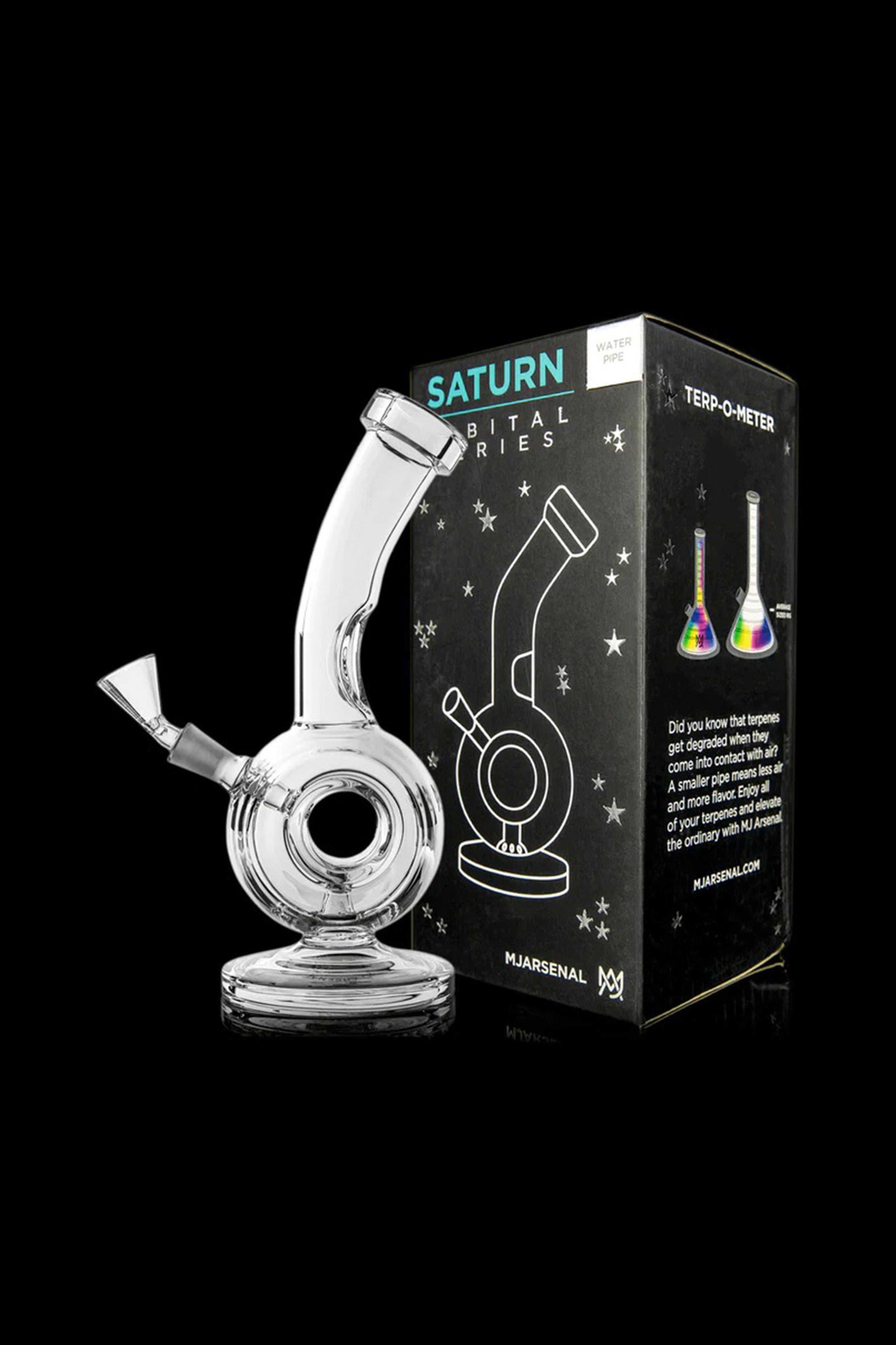 MJ Arsenal Saturn Mini - The Ultimate Travel - Friendly Water Pipe