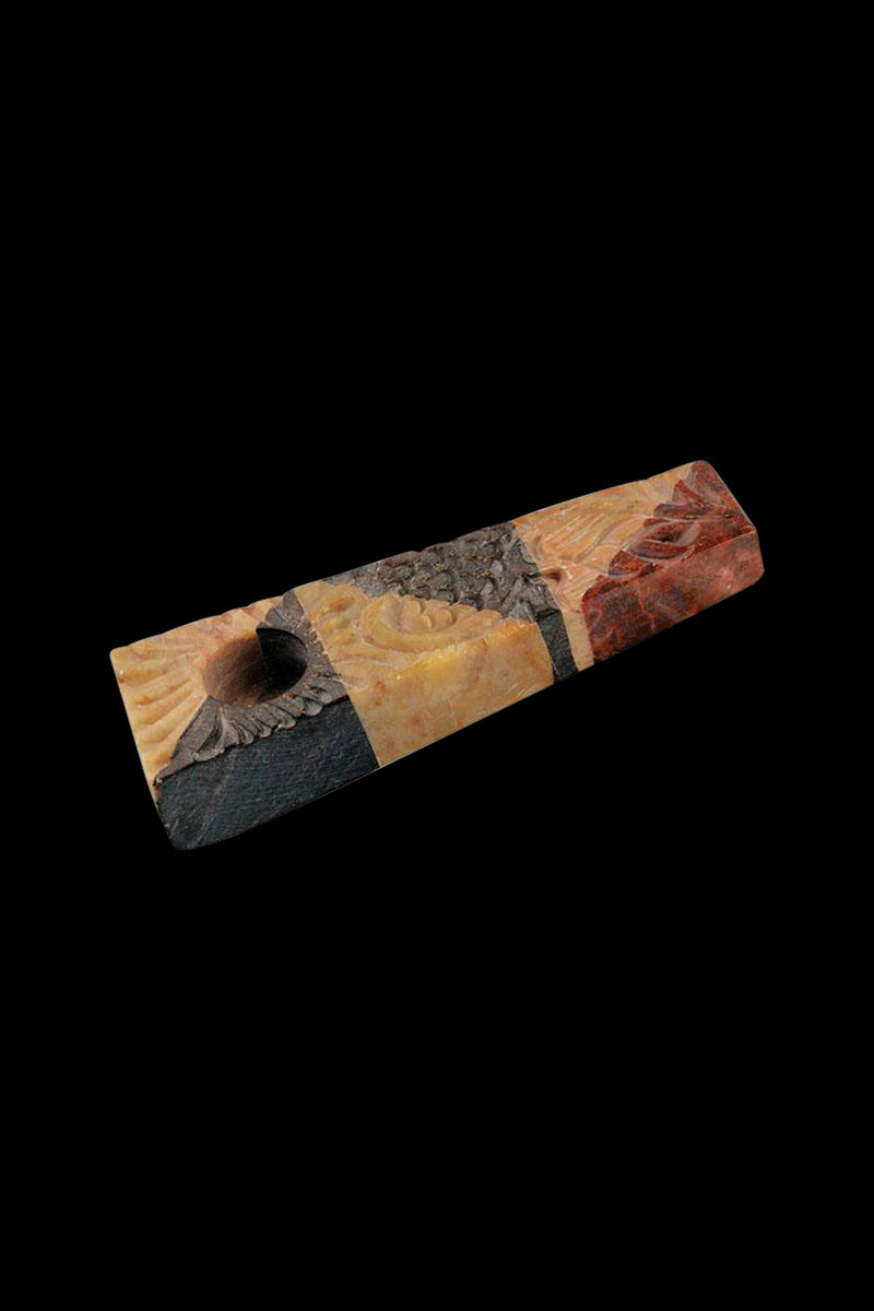 Exquisite Multicolor Marble Stone Smoking Pipe