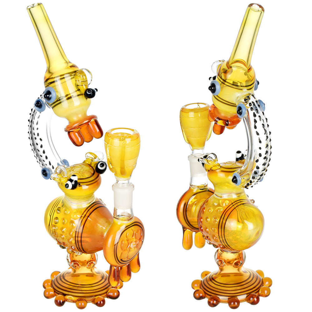 Bee Microscope Honeycomb-Inspired Water Pipe