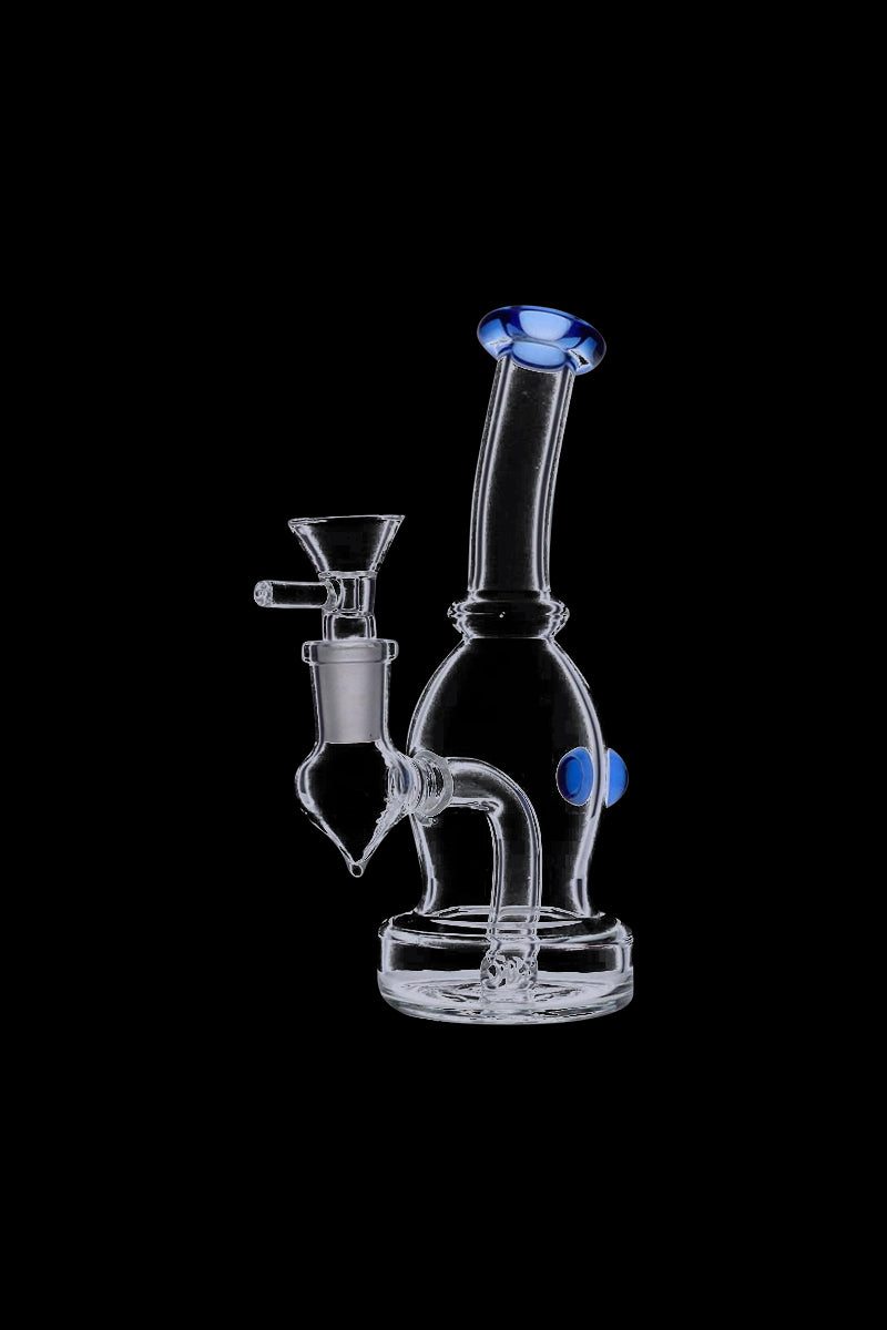 5.5-Inch Glass Bubbler with Fixed Diffuser - A Mini Marvel!