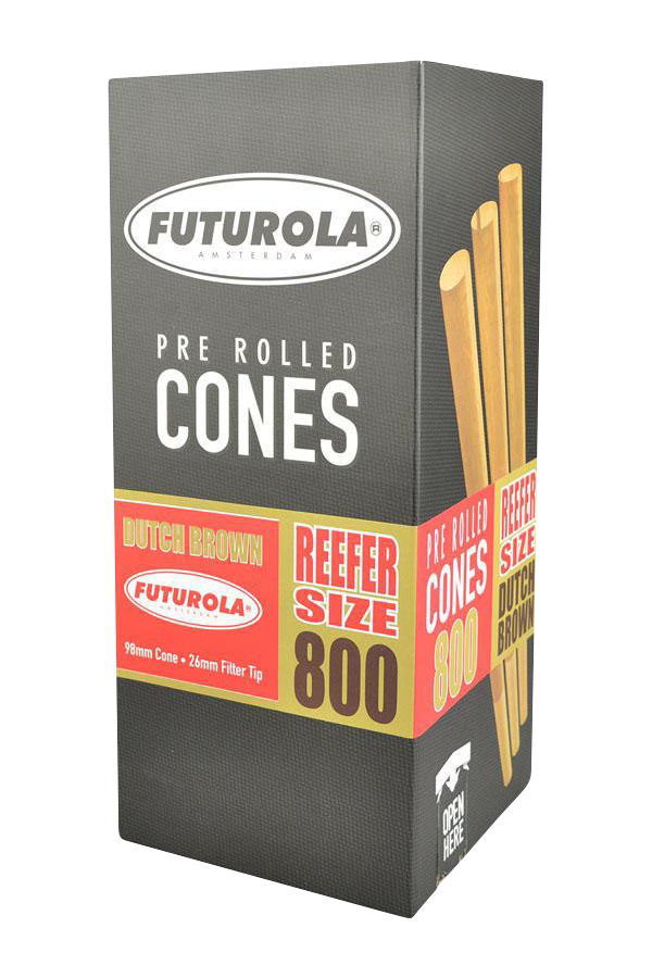 Futurola Reefer Size Cones - 800 Pack: Your Premium Smoking Solution