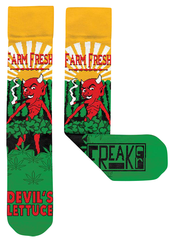 Freaker 420 Themed Socks - Fun and Colorful Footwear