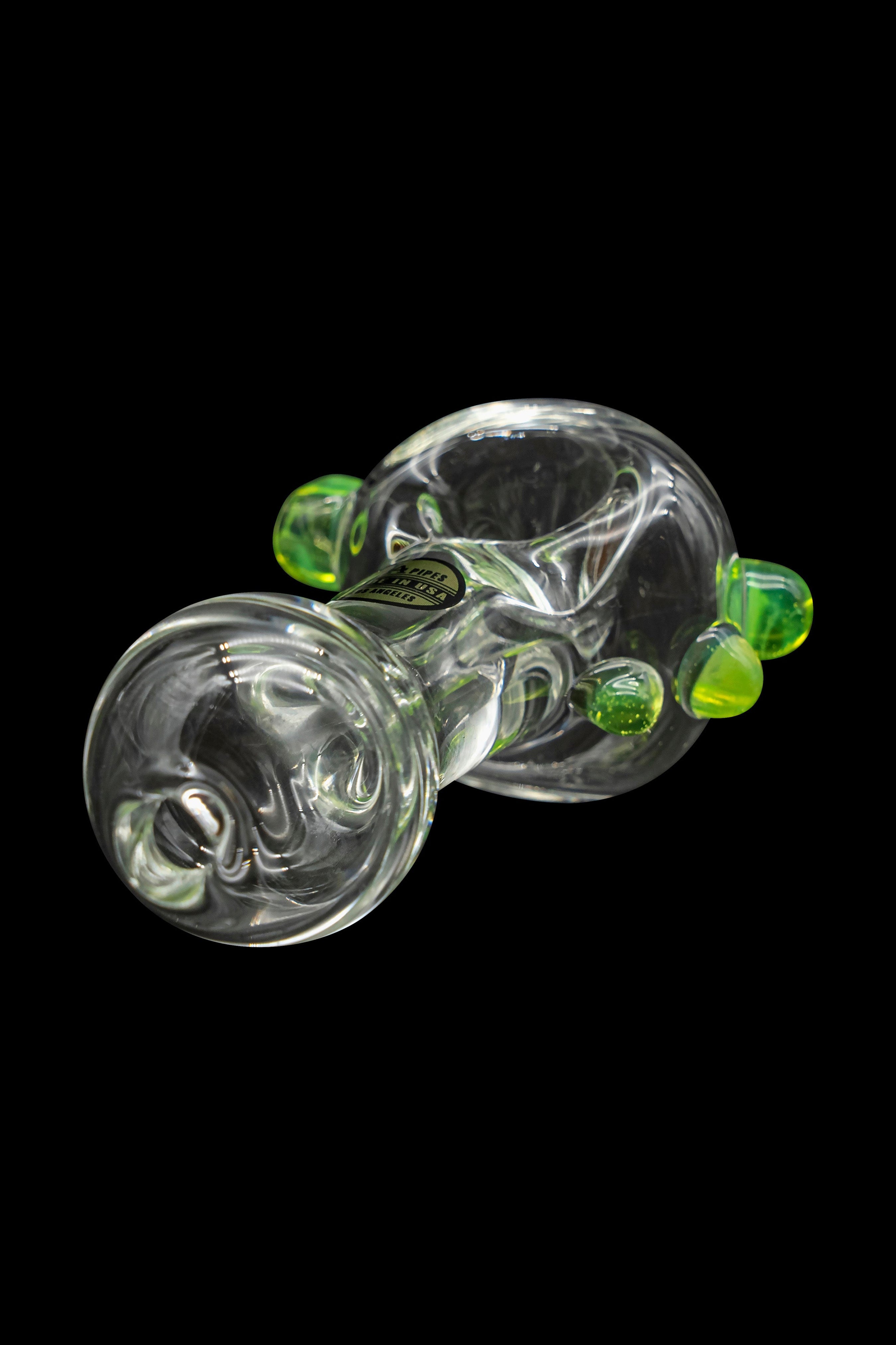 LA Pipes Stunning Thick Glass Spoon Pipe