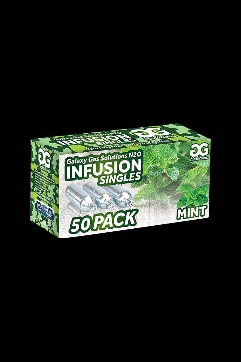 Galaxy Gas Infusion Cream Chargers - 50-Piece Box of Flavorful Fun!