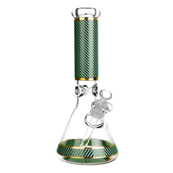 Stunning Pattern Beaker Water Bong - Huffy