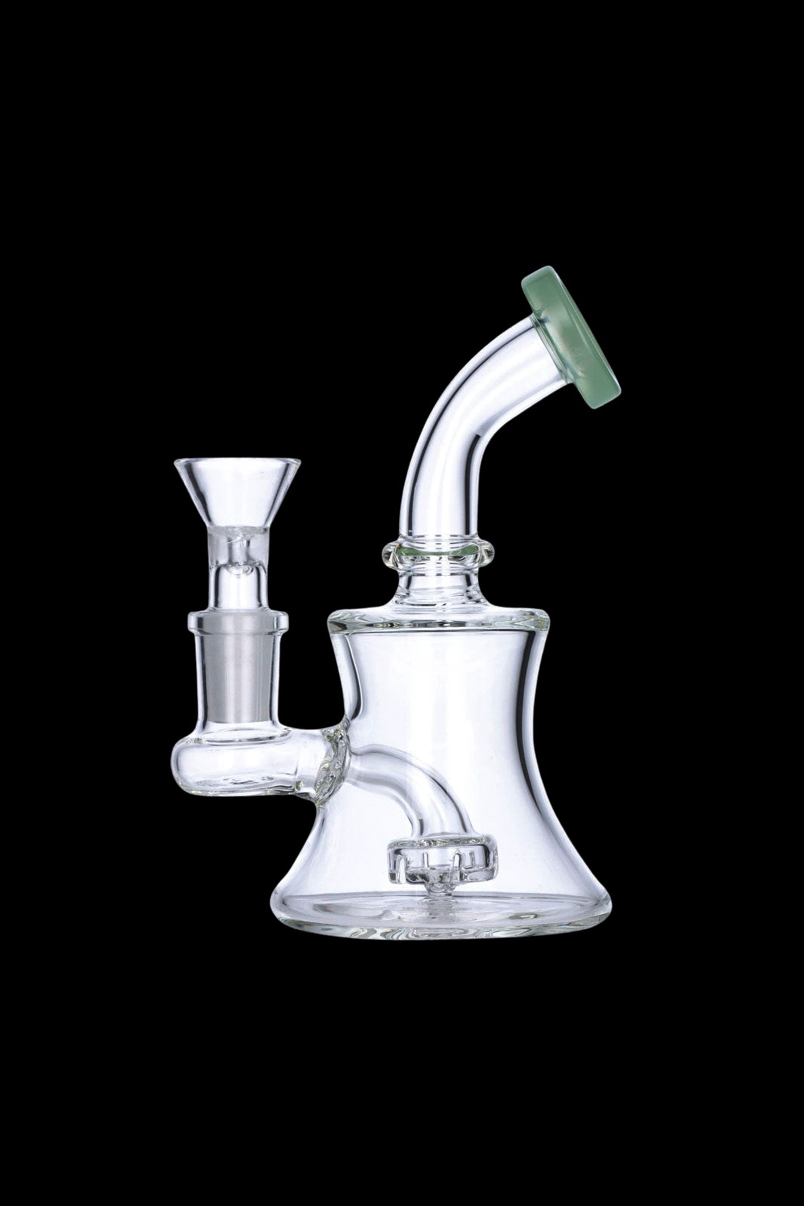 Compact 5.5” Hourglass Base Water Pipe - Big Hits in a Small Package