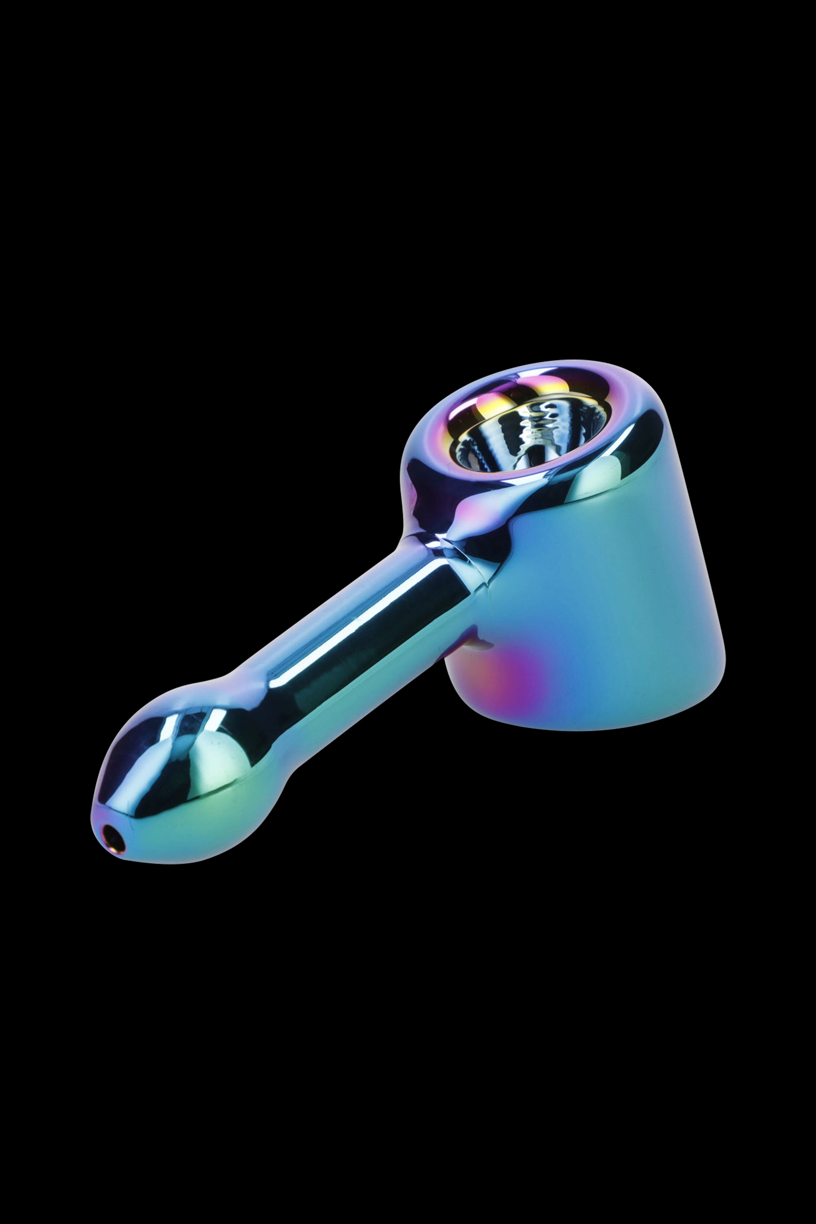 Famous X Prism Fumed Hammer Pipe - A Colorful Smoking Marvel