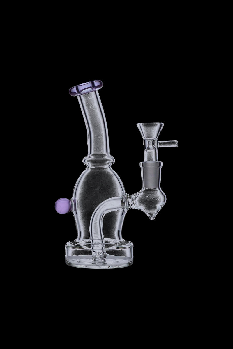 5.5-Inch Glass Bubbler with Fixed Diffuser - A Mini Marvel!