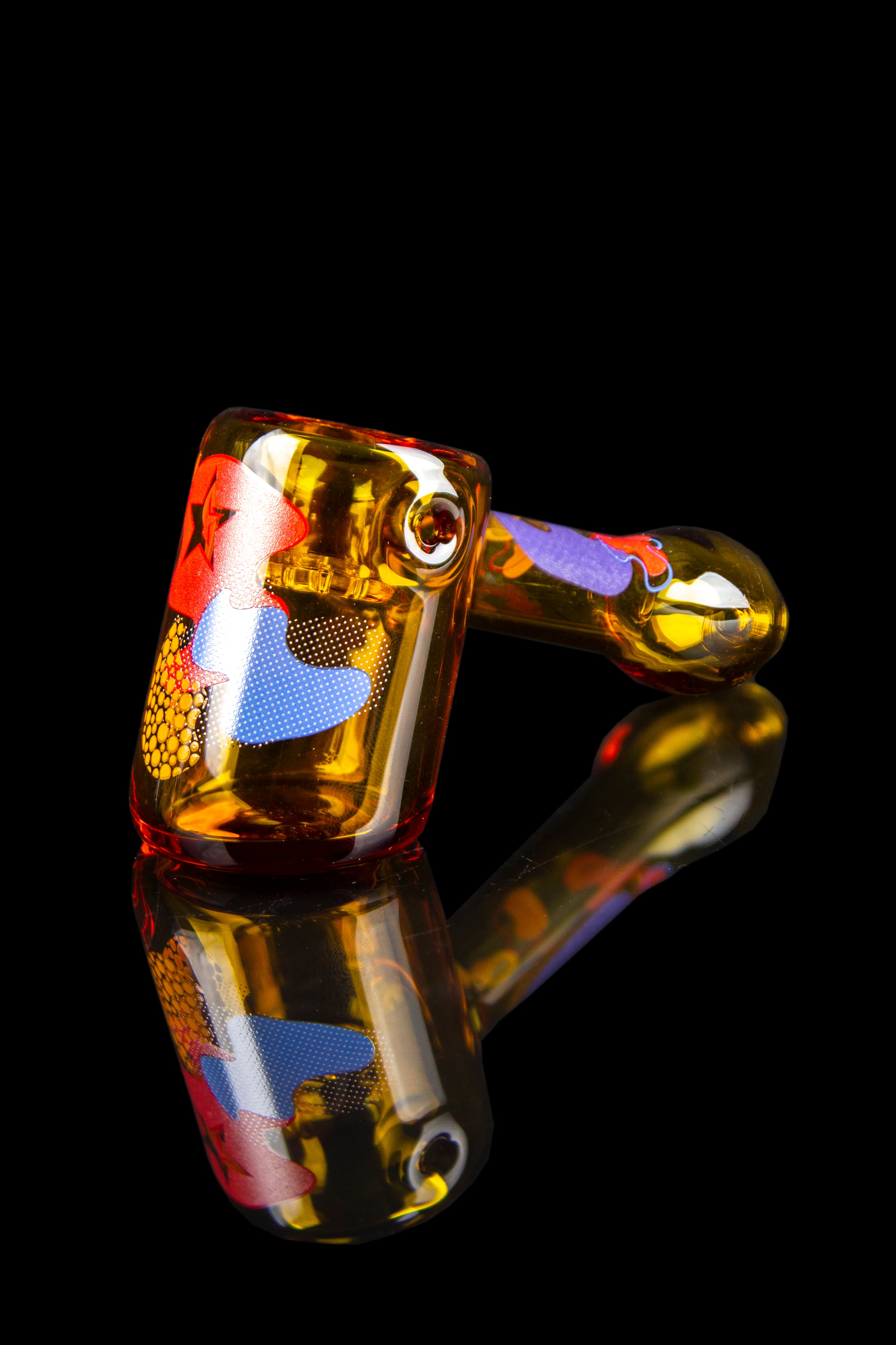 Famous Brandz Papaya Hand Pipe - A Stunning Hammer Design