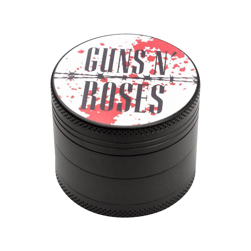 Guns N' Roses Attitude 4-Piece Dry Herb Grinder - Rock Your Herb Grinding!