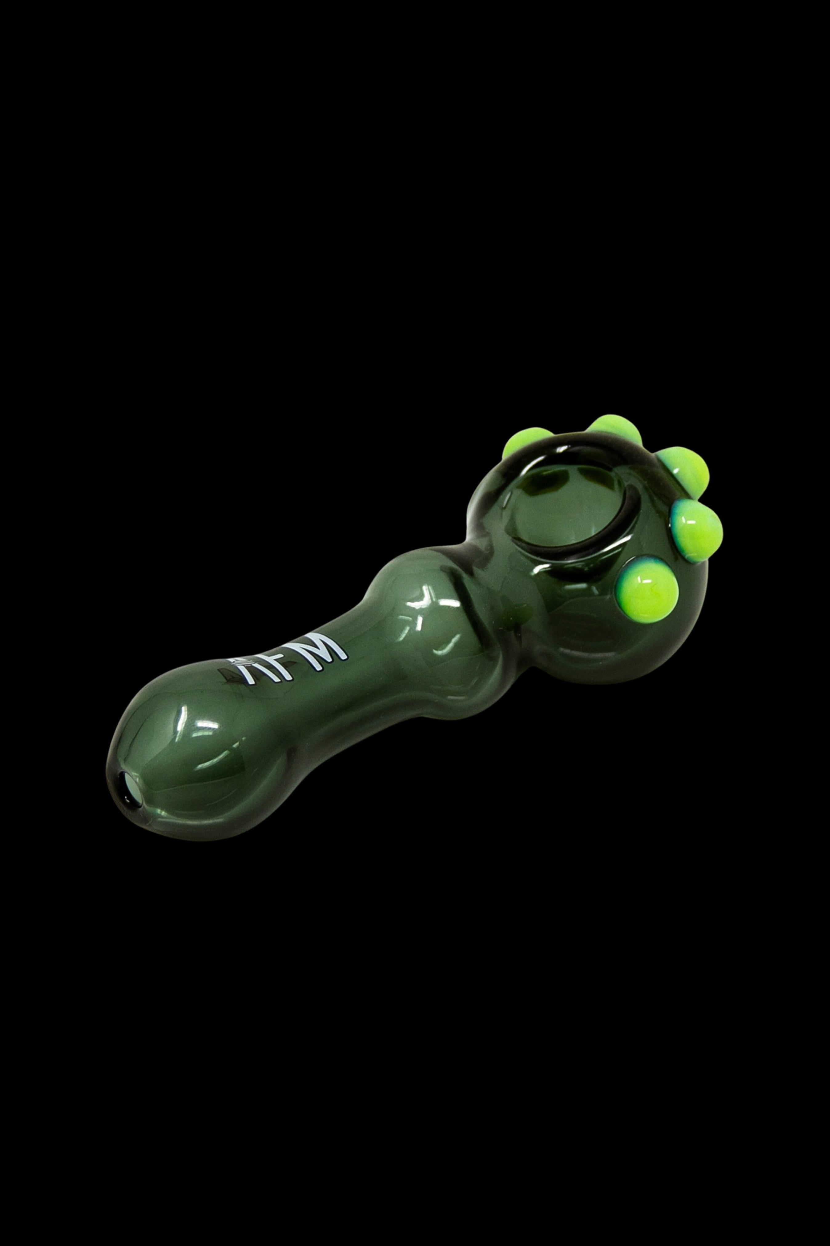 AFM Stunning Spikey Color Glass Hand Pipe