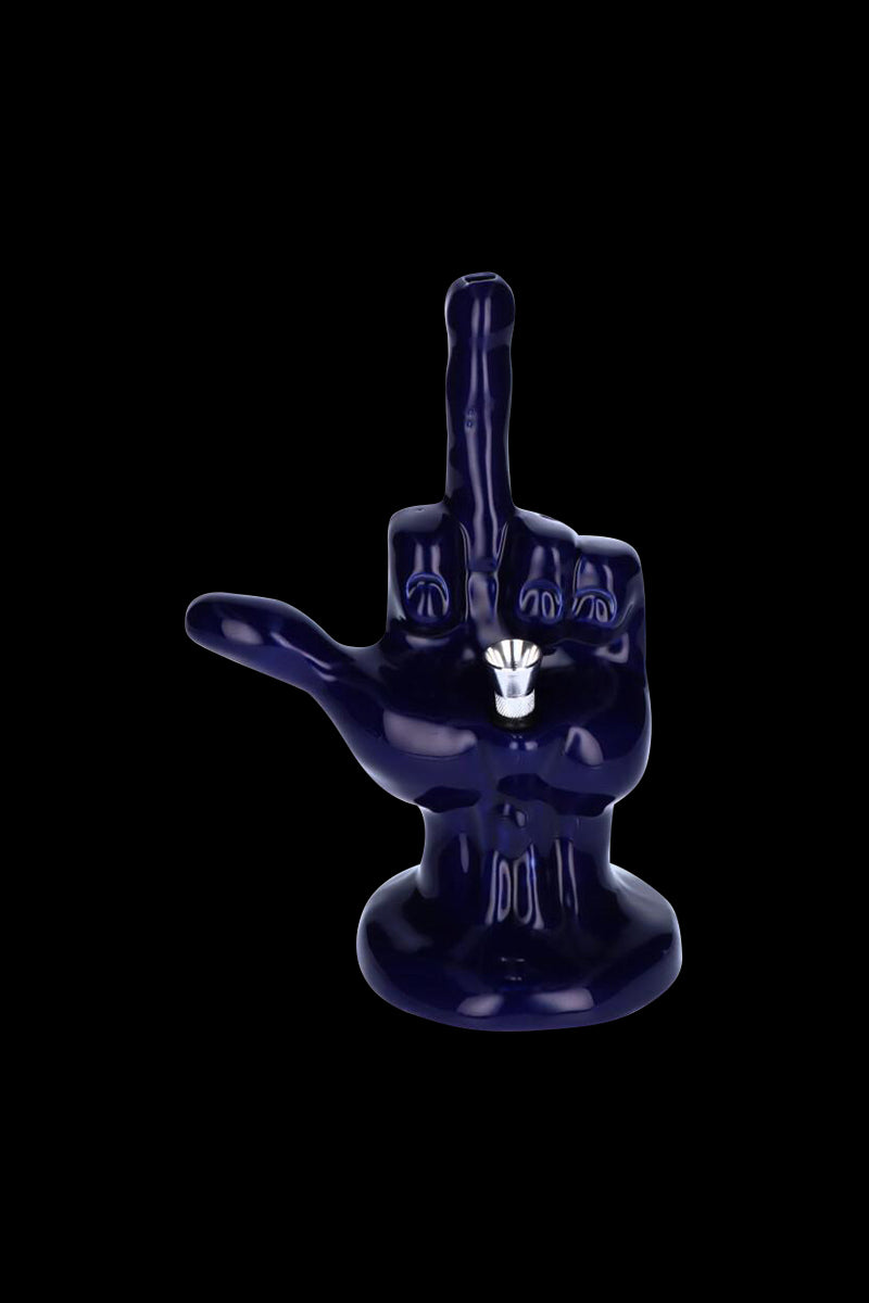 Cool Middle Finger Ceramic Smoking Pipe