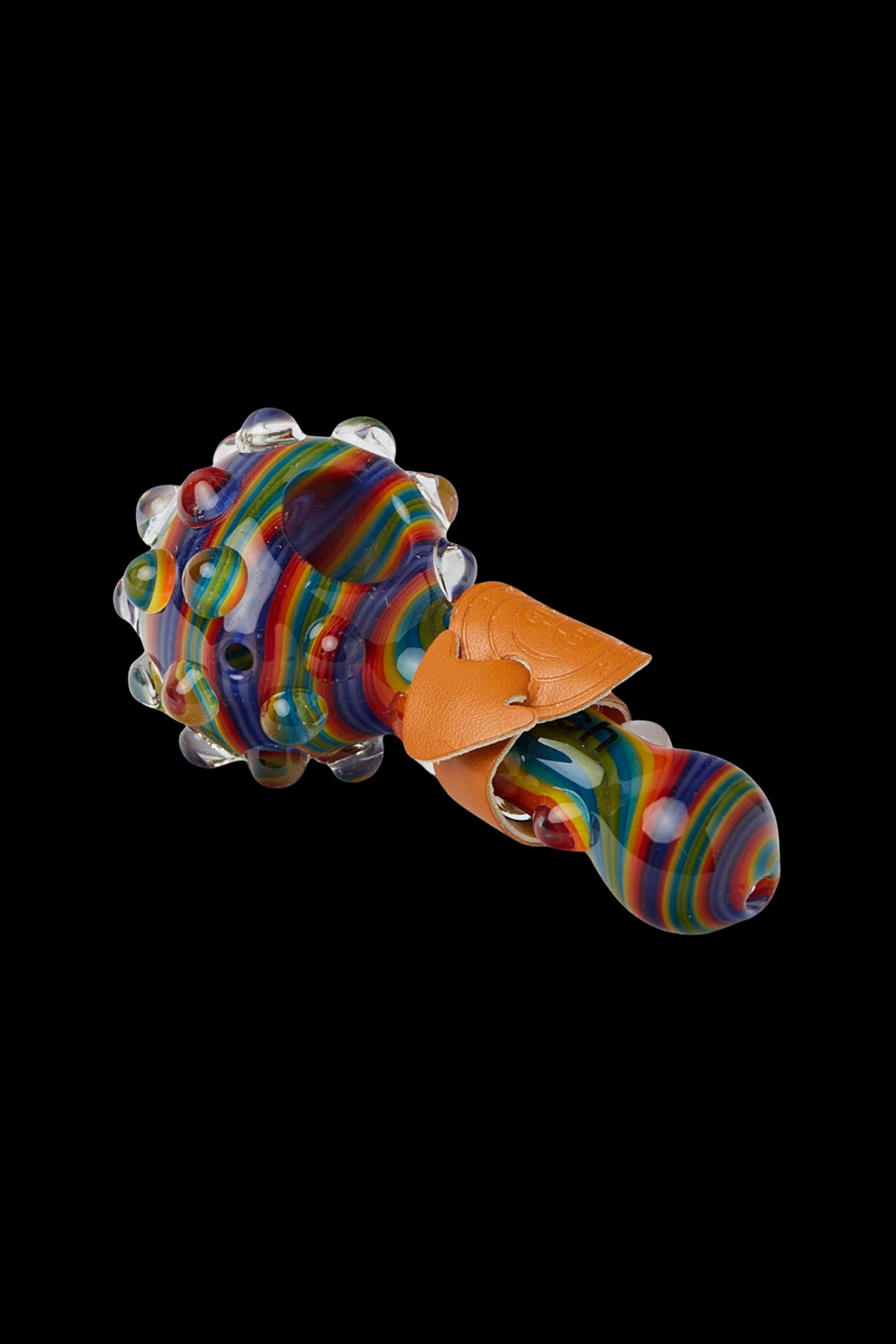 Cheech Glass 'When It Rains' Spoon Pipe - A Colorful Delight!