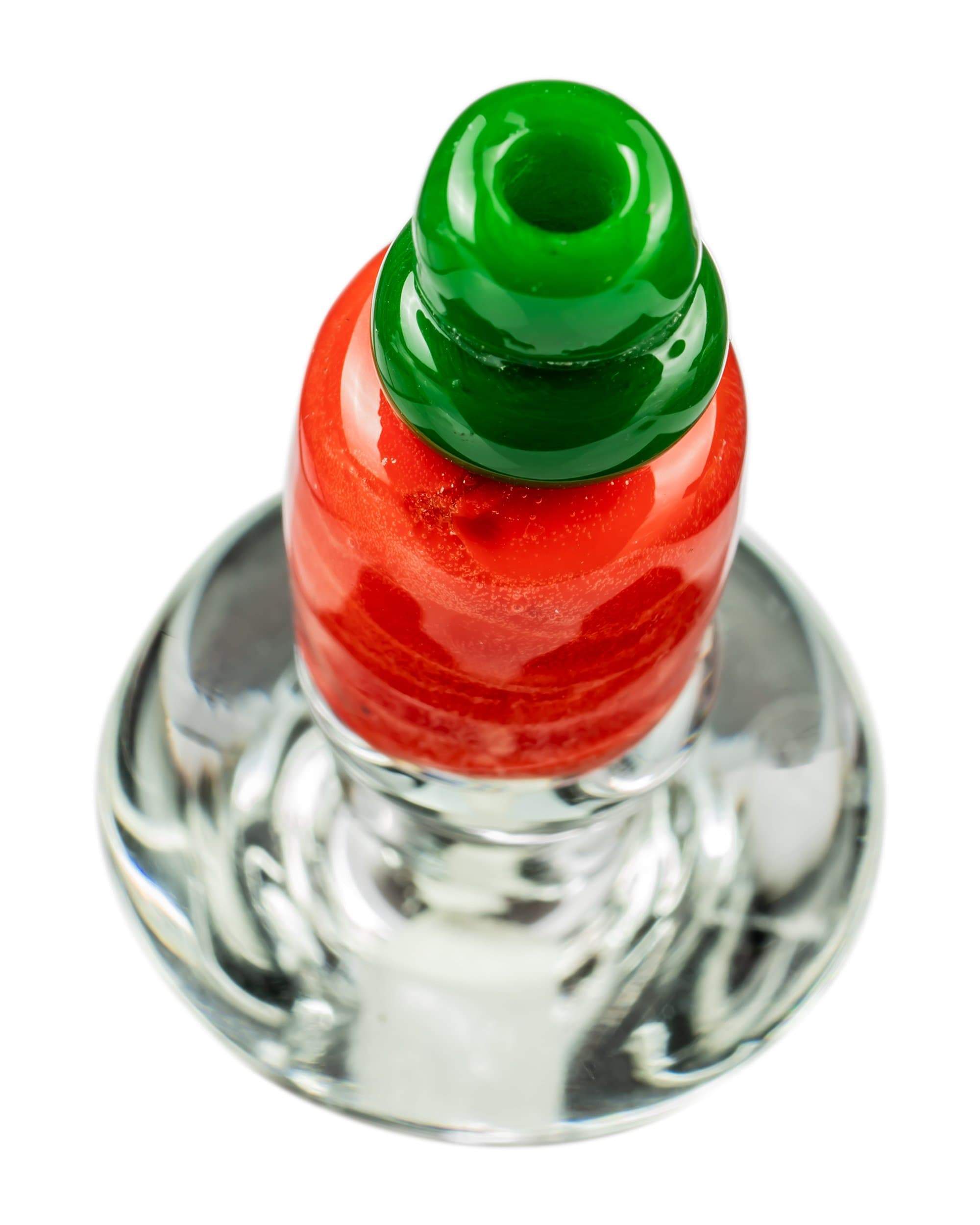 Empire Glassworks Sriracha Themed Carb Cap: A Must-Have for Puffco Peak Users