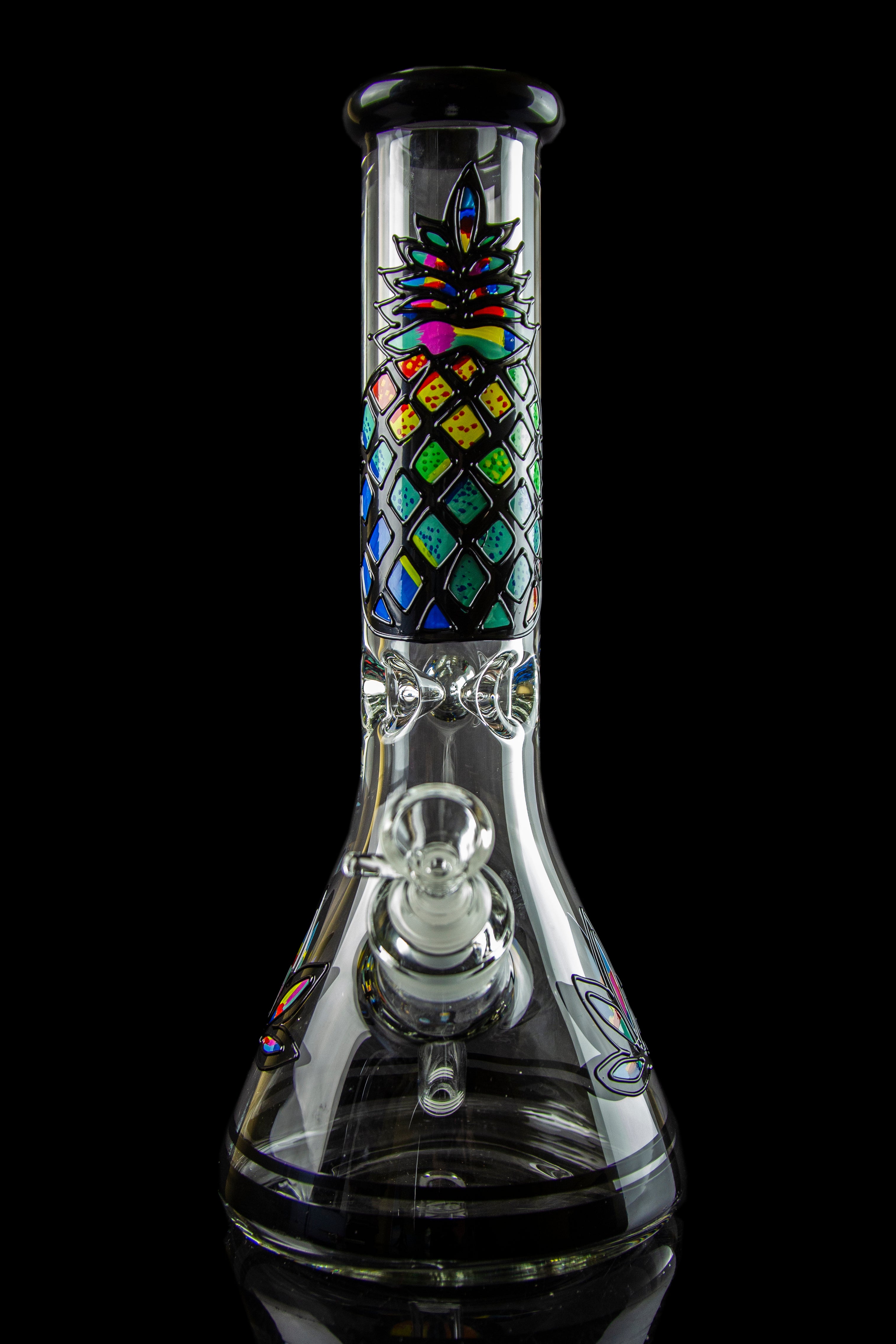 Trippy Pineapple Beaker Bong: A Psychedelic Smoking Experience