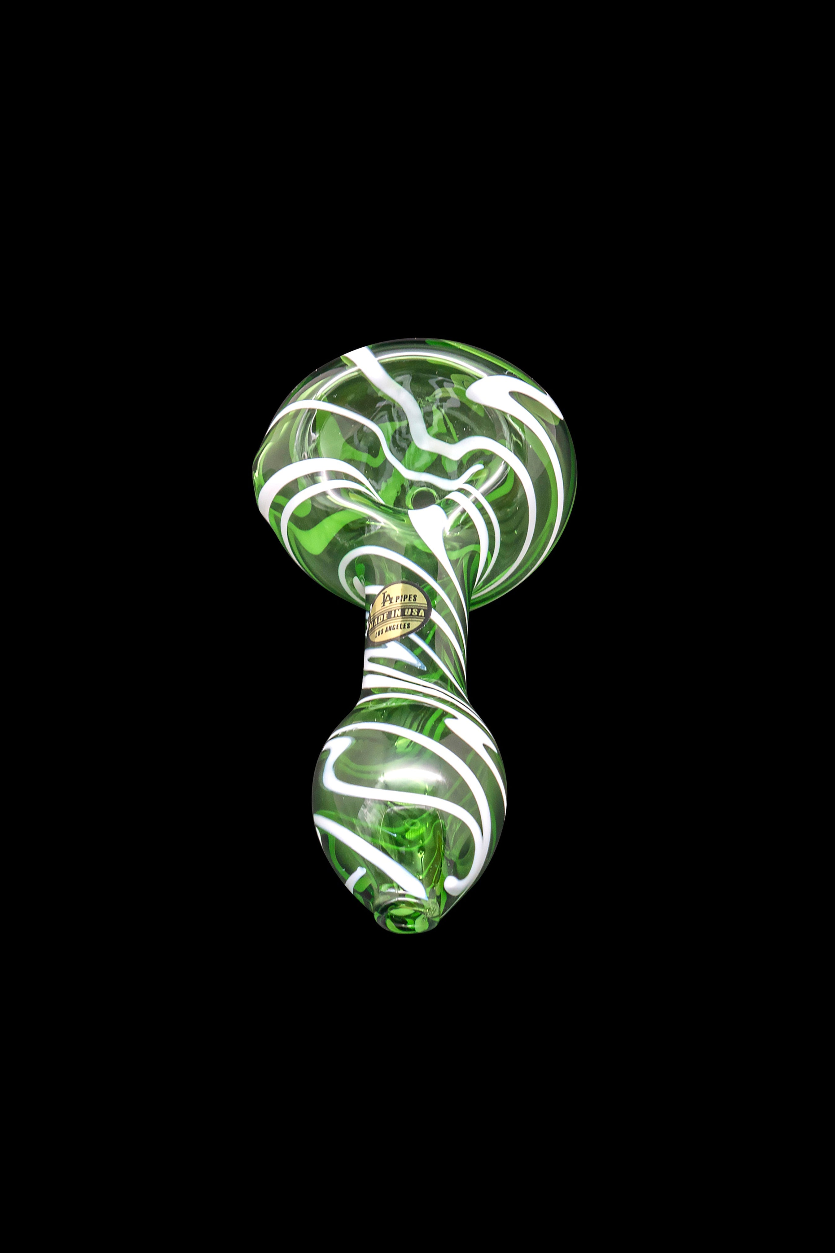 LA Pipes Warped Space Color Glass Spoon - A Stunning Smoking Essential
